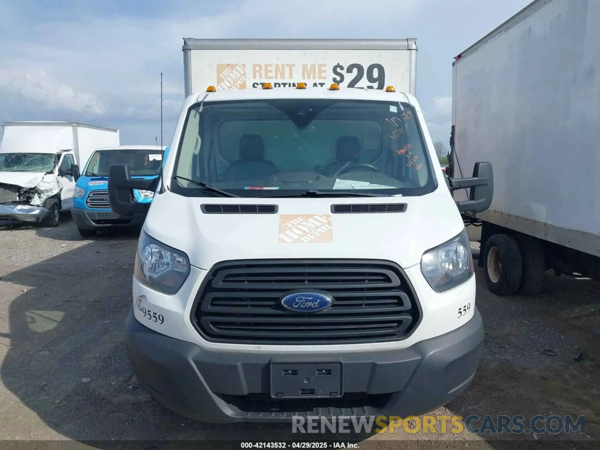 12 Photograph of a damaged car 1FDBF8ZM0KKA86053 FORD TRANSIT-350 CAB 2019