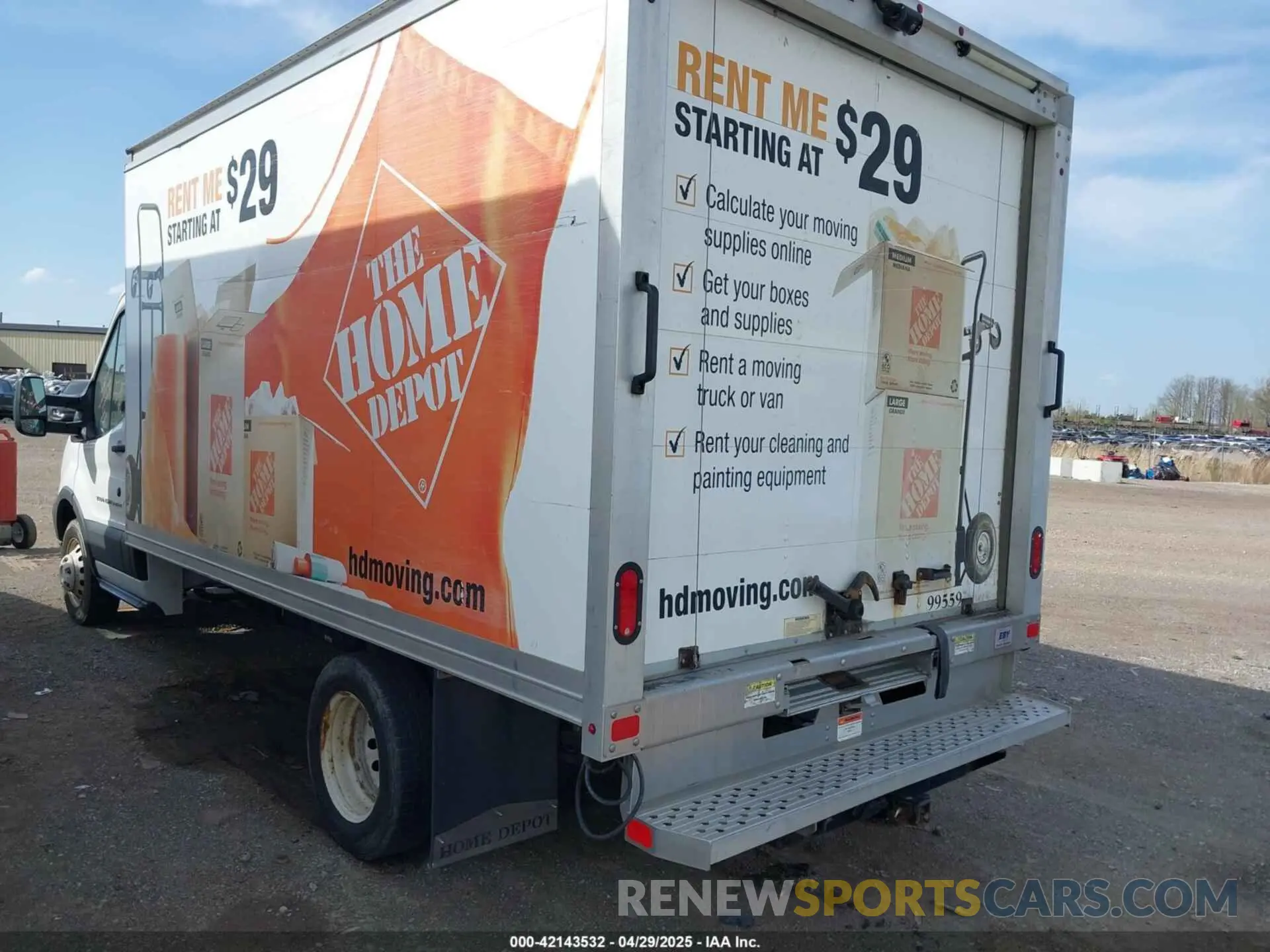 3 Photograph of a damaged car 1FDBF8ZM0KKA86053 FORD TRANSIT-350 CAB 2019