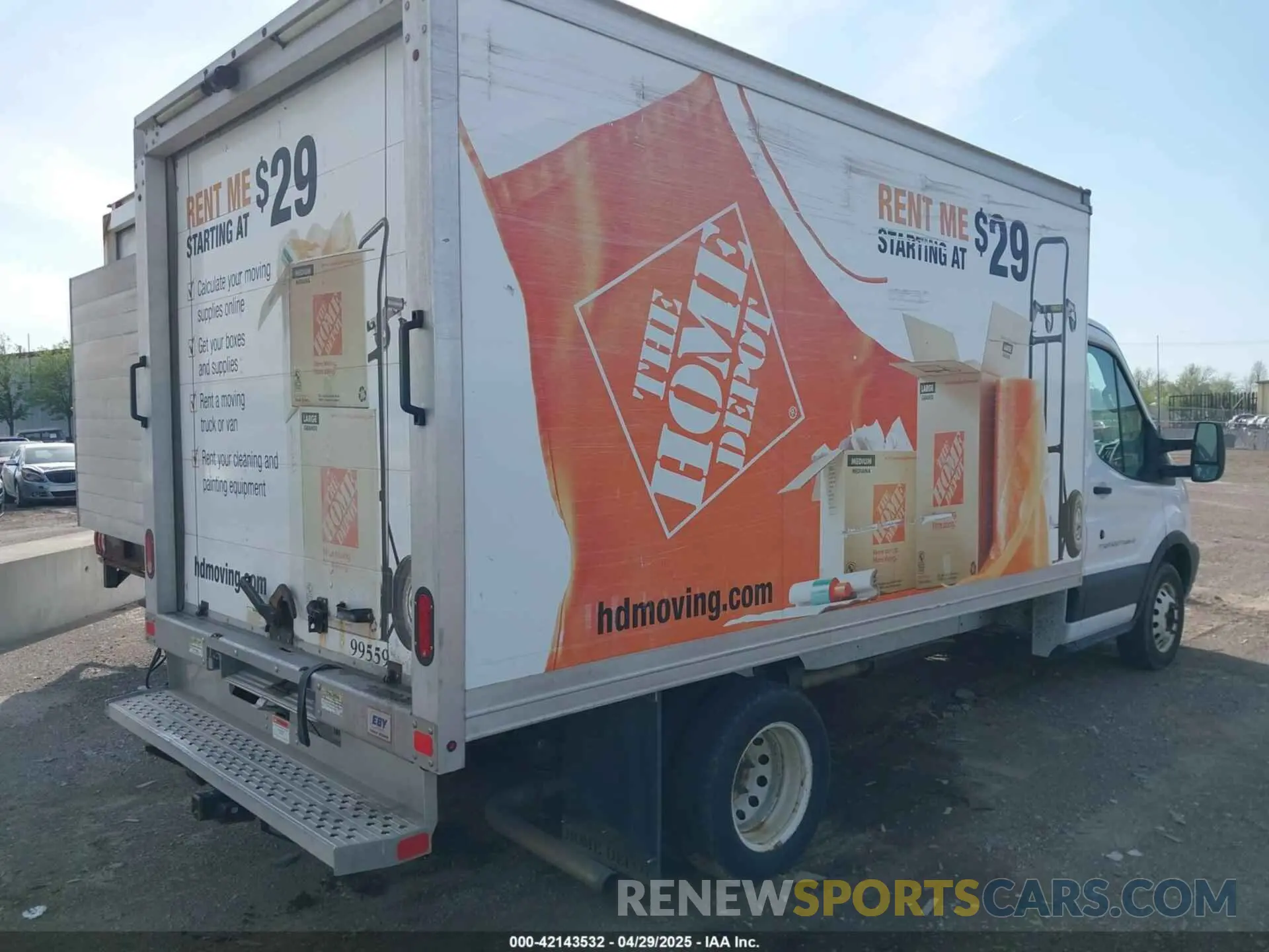 4 Photograph of a damaged car 1FDBF8ZM0KKA86053 FORD TRANSIT-350 CAB 2019