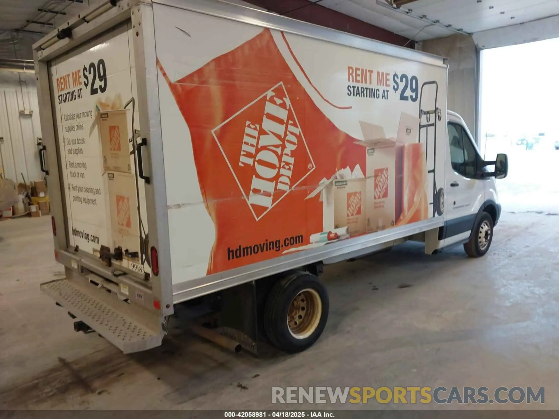4 Photograph of a damaged car 1FDBF8ZM2KKA84000 FORD TRANSIT-350 CAB 2019