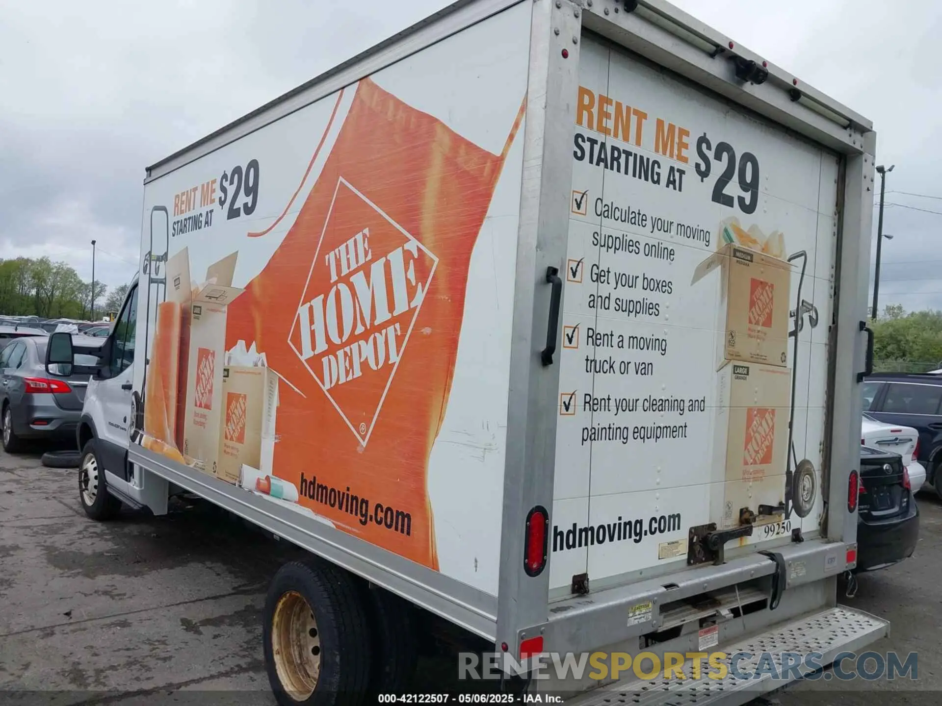 3 Photograph of a damaged car 1FDBF8ZM4KKA83933 FORD TRANSIT-350 CAB 2019