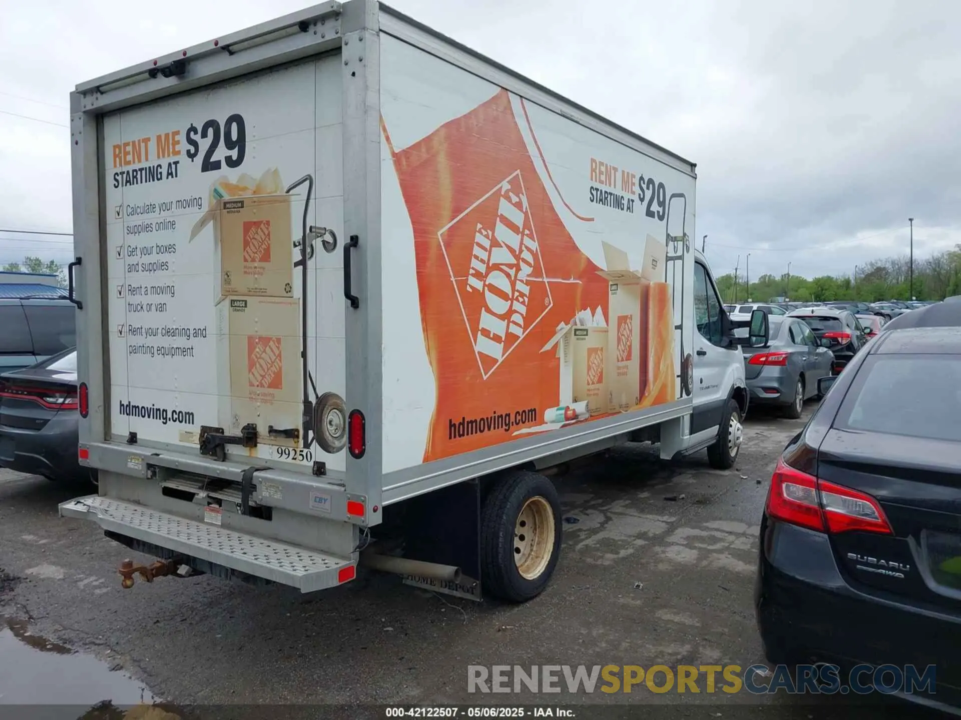 4 Photograph of a damaged car 1FDBF8ZM4KKA83933 FORD TRANSIT-350 CAB 2019