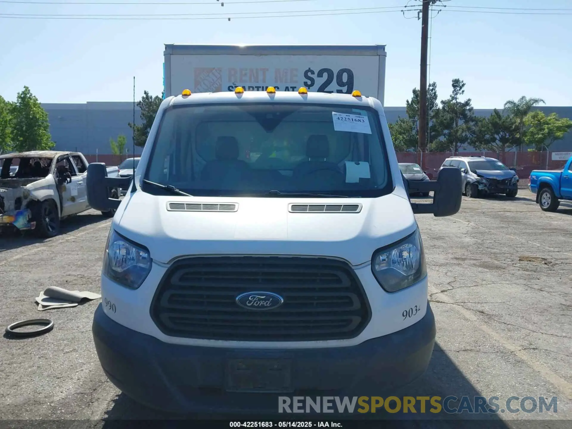 12 Photograph of a damaged car 1FDBF8ZM7KKA38548 FORD TRANSIT-350 CAB 2019