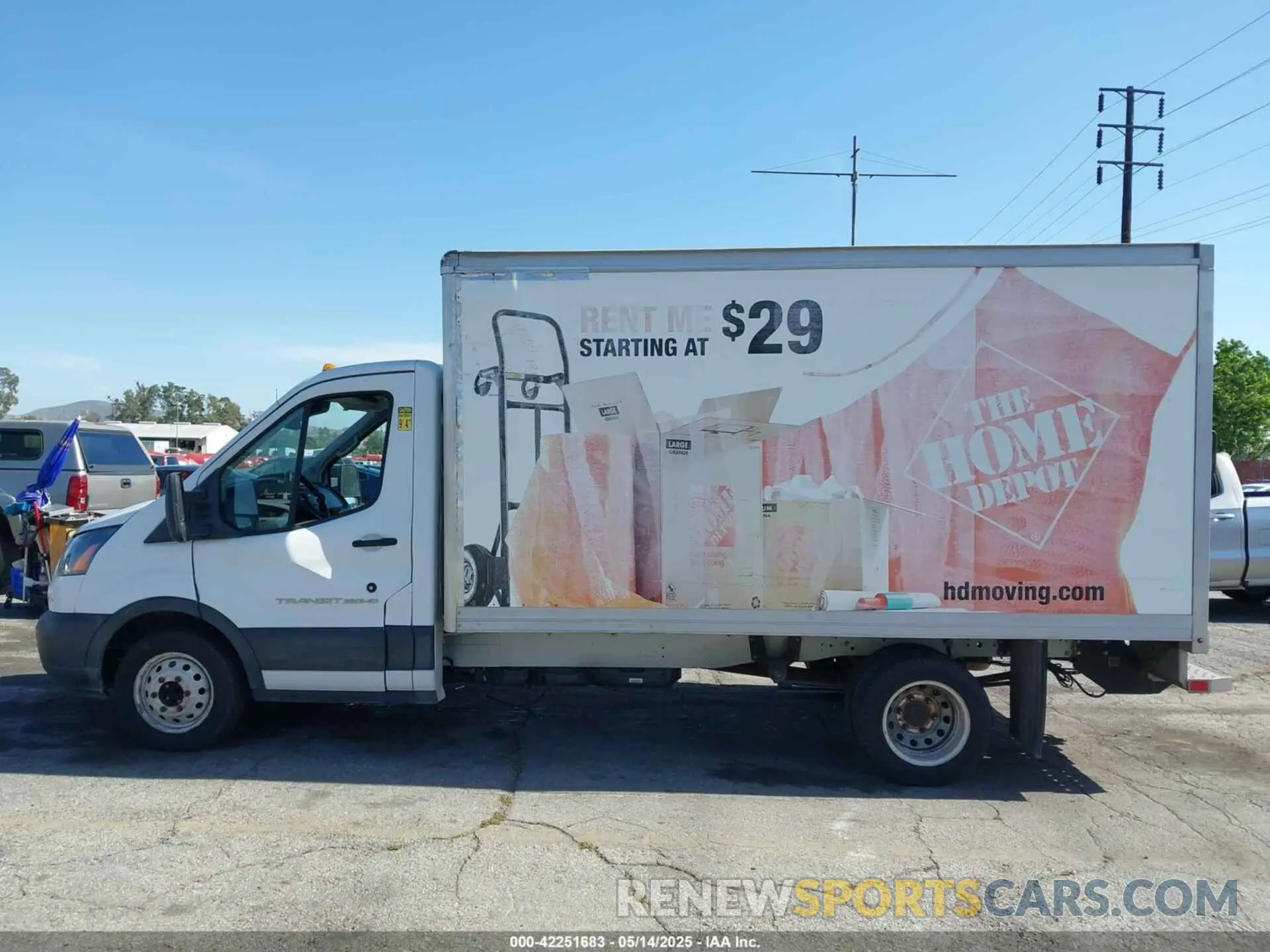 14 Photograph of a damaged car 1FDBF8ZM7KKA38548 FORD TRANSIT-350 CAB 2019