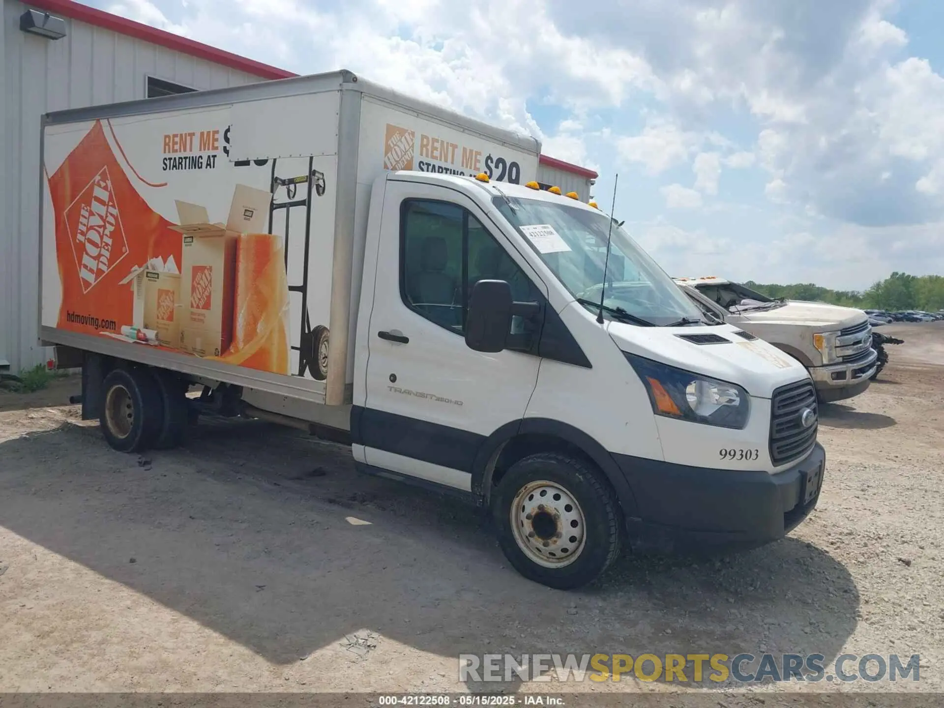 1 Photograph of a damaged car 1FDBF8ZM7KKA89810 FORD TRANSIT-350 CAB 2019