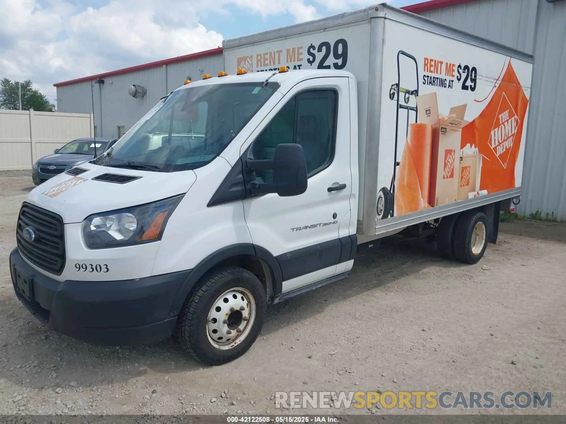2 Photograph of a damaged car 1FDBF8ZM7KKA89810 FORD TRANSIT-350 CAB 2019