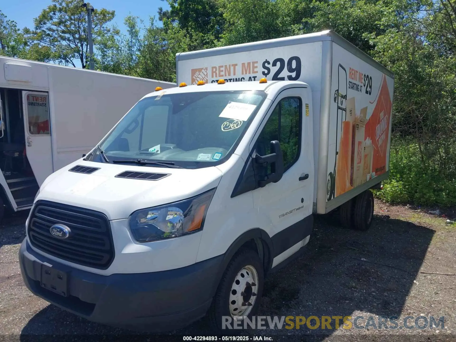 2 Photograph of a damaged car 1FDBF8ZM8KKA38526 FORD TRANSIT-350 CAB 2019