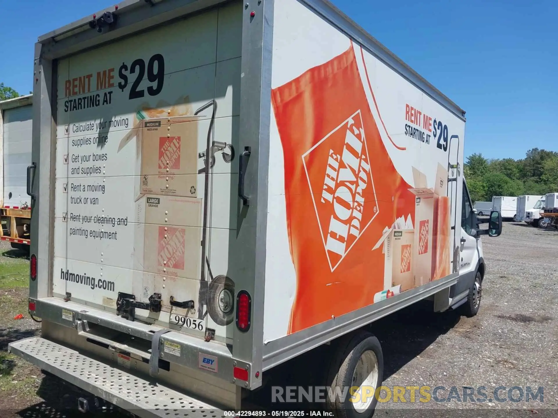 4 Photograph of a damaged car 1FDBF8ZM8KKA38526 FORD TRANSIT-350 CAB 2019