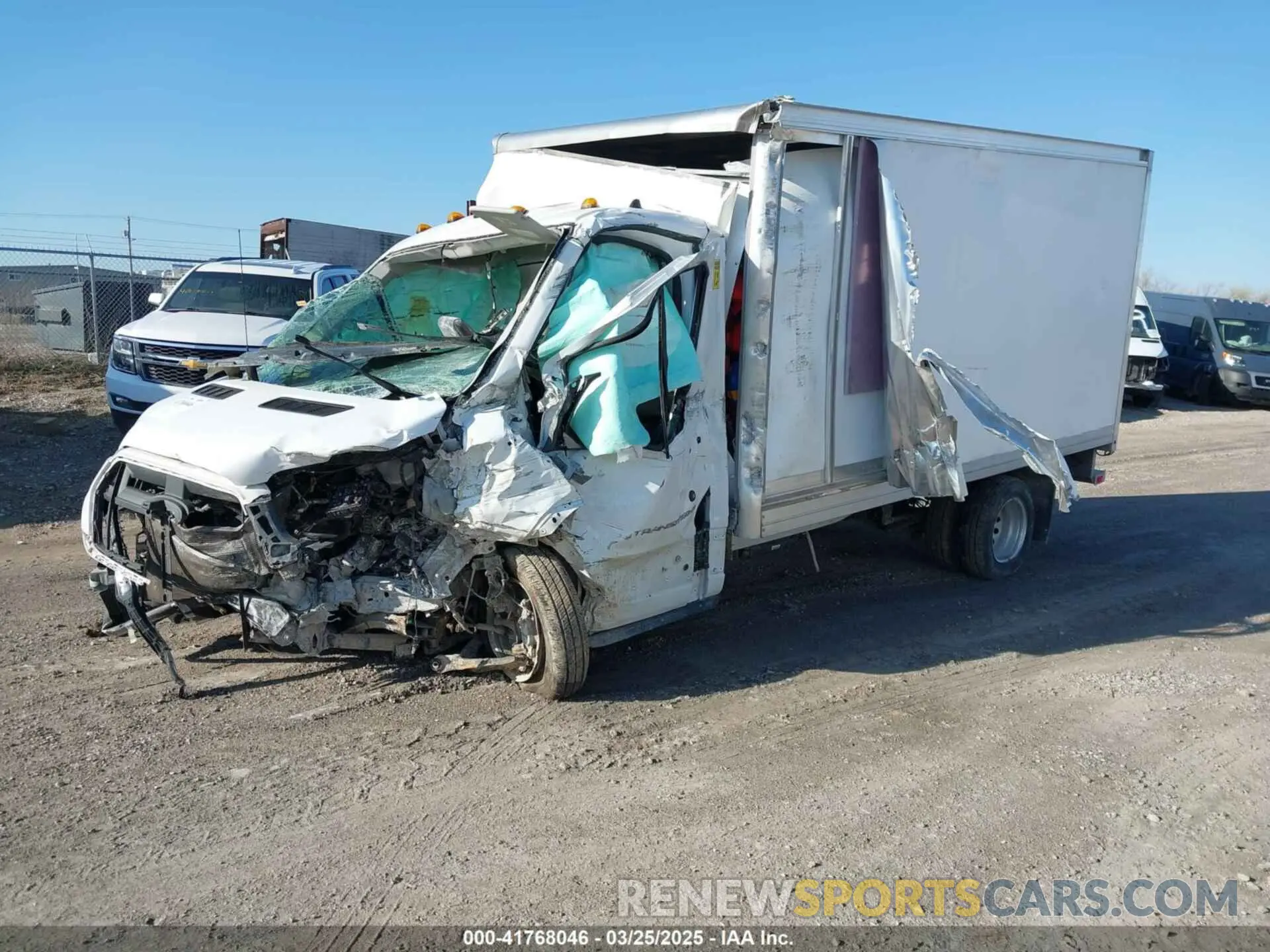 2 Photograph of a damaged car 1FDBF6Z86NKA40450 FORD TRANSIT-350 CAB 2022