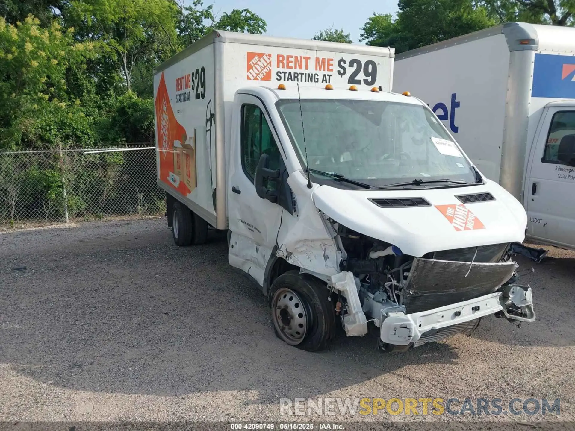 1 Photograph of a damaged car 1FDBF6ZG4PKA14505 FORD TRANSIT-350 CAB 2023
