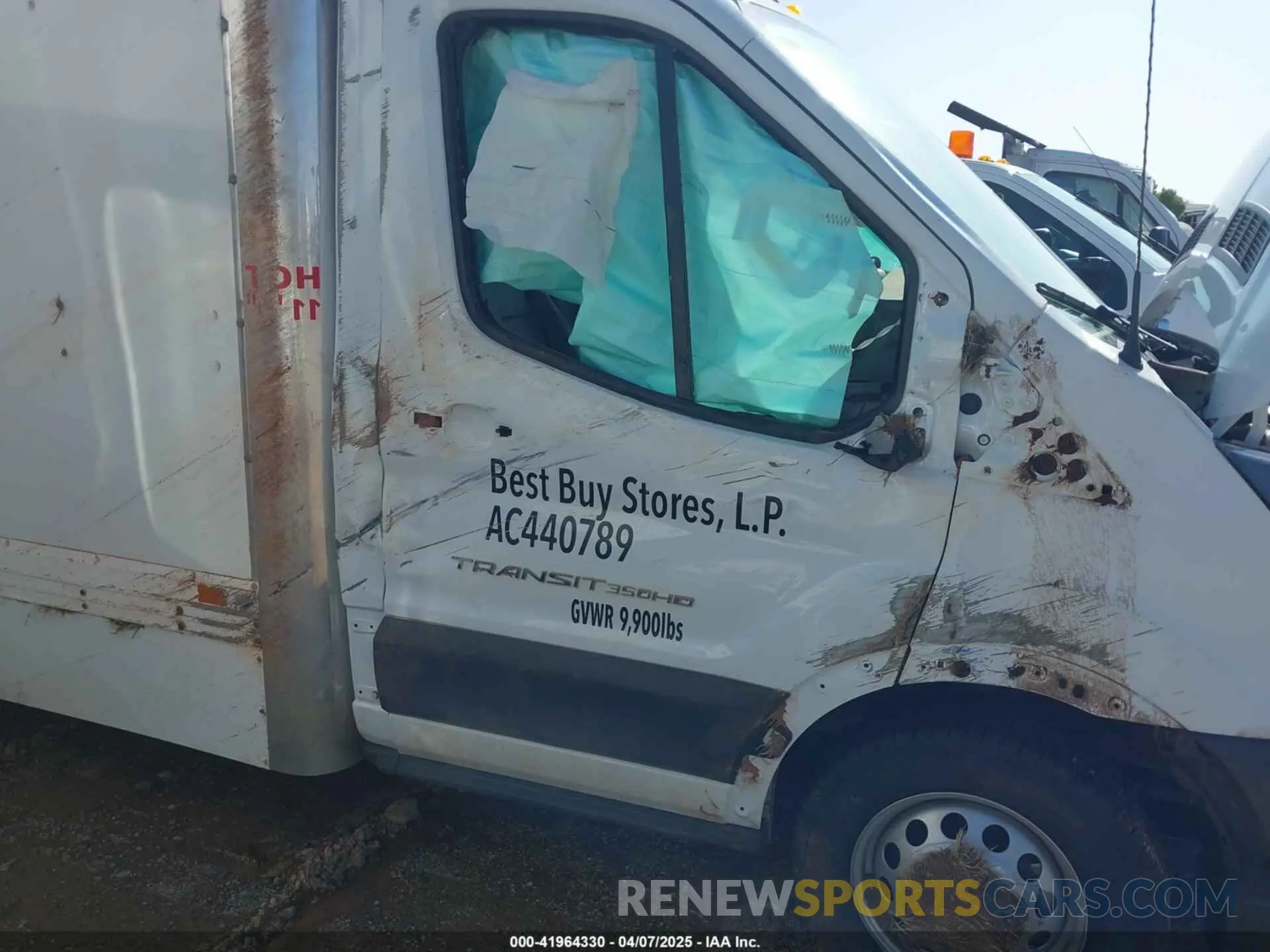 6 Photograph of a damaged car 1FDBF6Z81RKA22931 FORD TRANSIT-350 CAB 2024