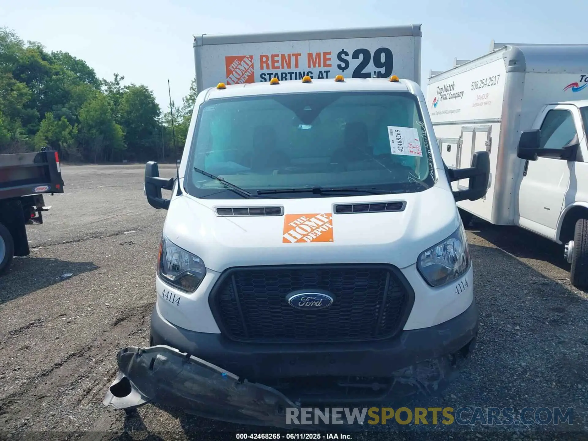 11 Photograph of a damaged car 1FDBF6Z82RKB29499 FORD TRANSIT-350 CAB 2024