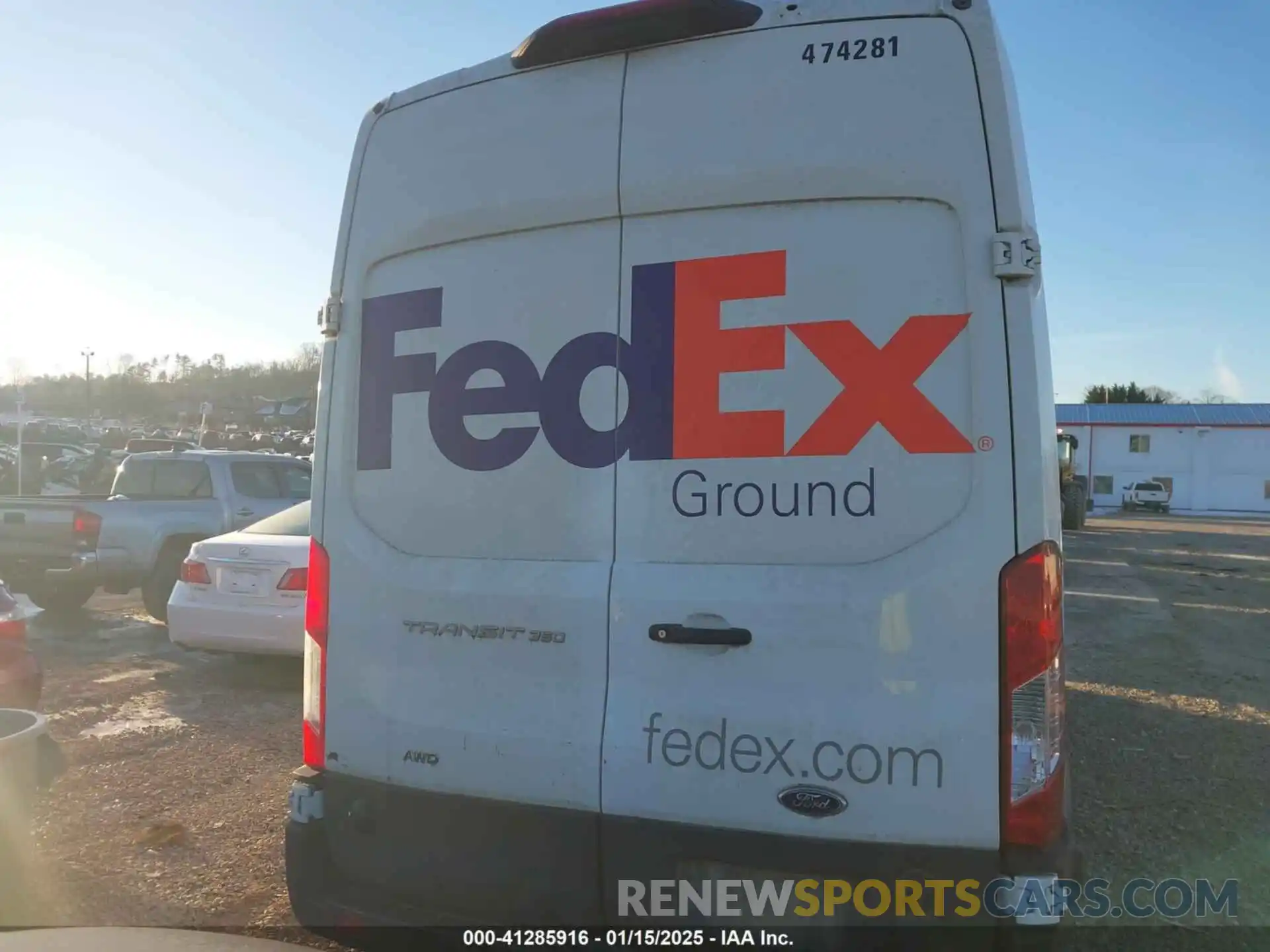 16 Photograph of a damaged car 1FTBW3U81LKB34081 FORD TRANSIT-350 CARGO VAN 2020