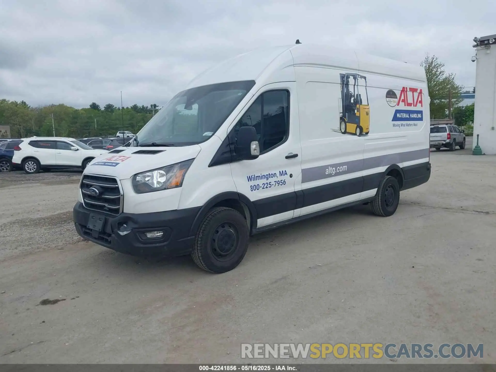 2 Photograph of a damaged car 1FTBW3X86LKA66775 FORD TRANSIT-350 CARGO VAN 2020