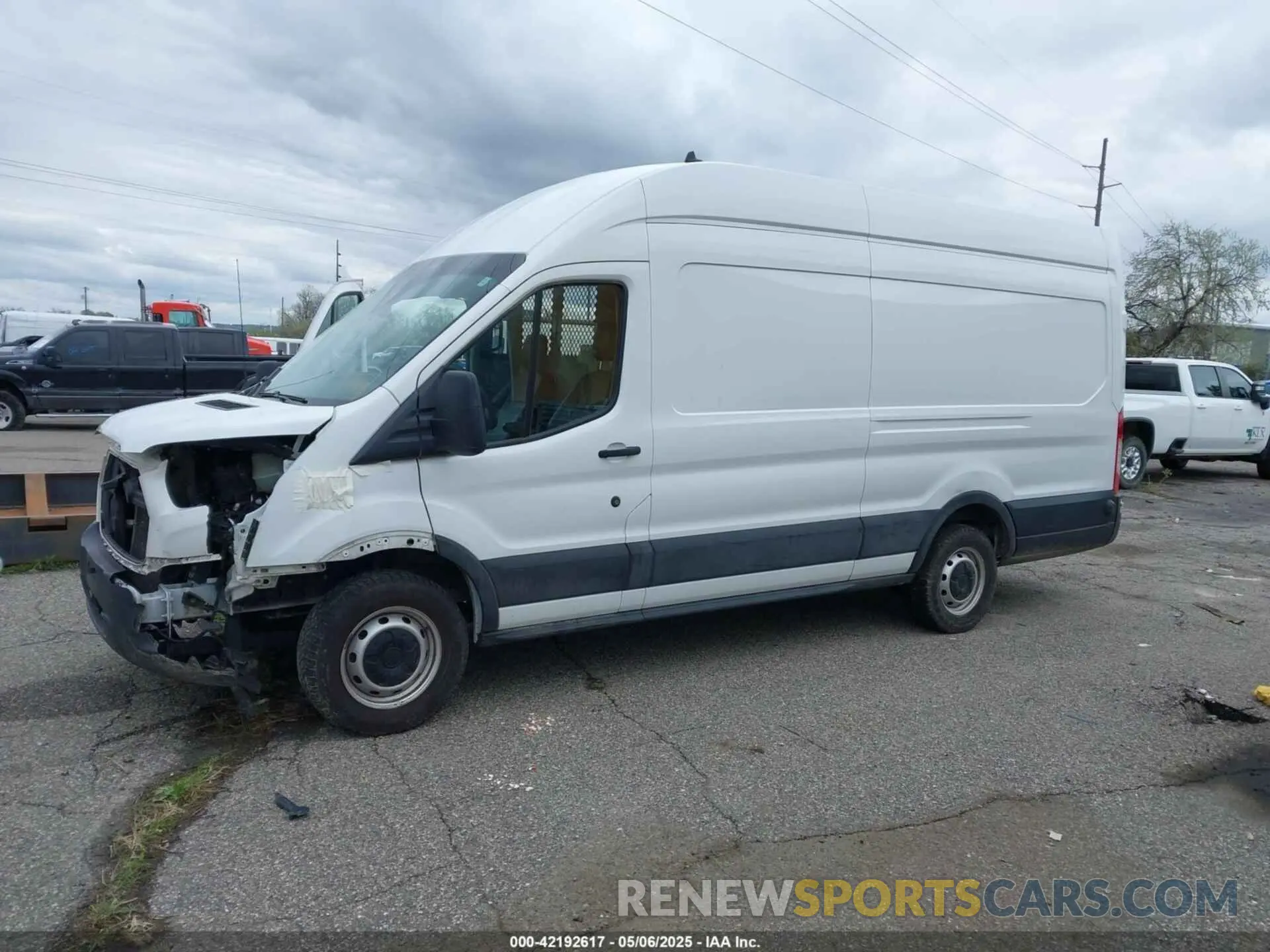 2 Photograph of a damaged car 1FTBW3X87LKB58655 FORD TRANSIT-350 CARGO VAN 2020
