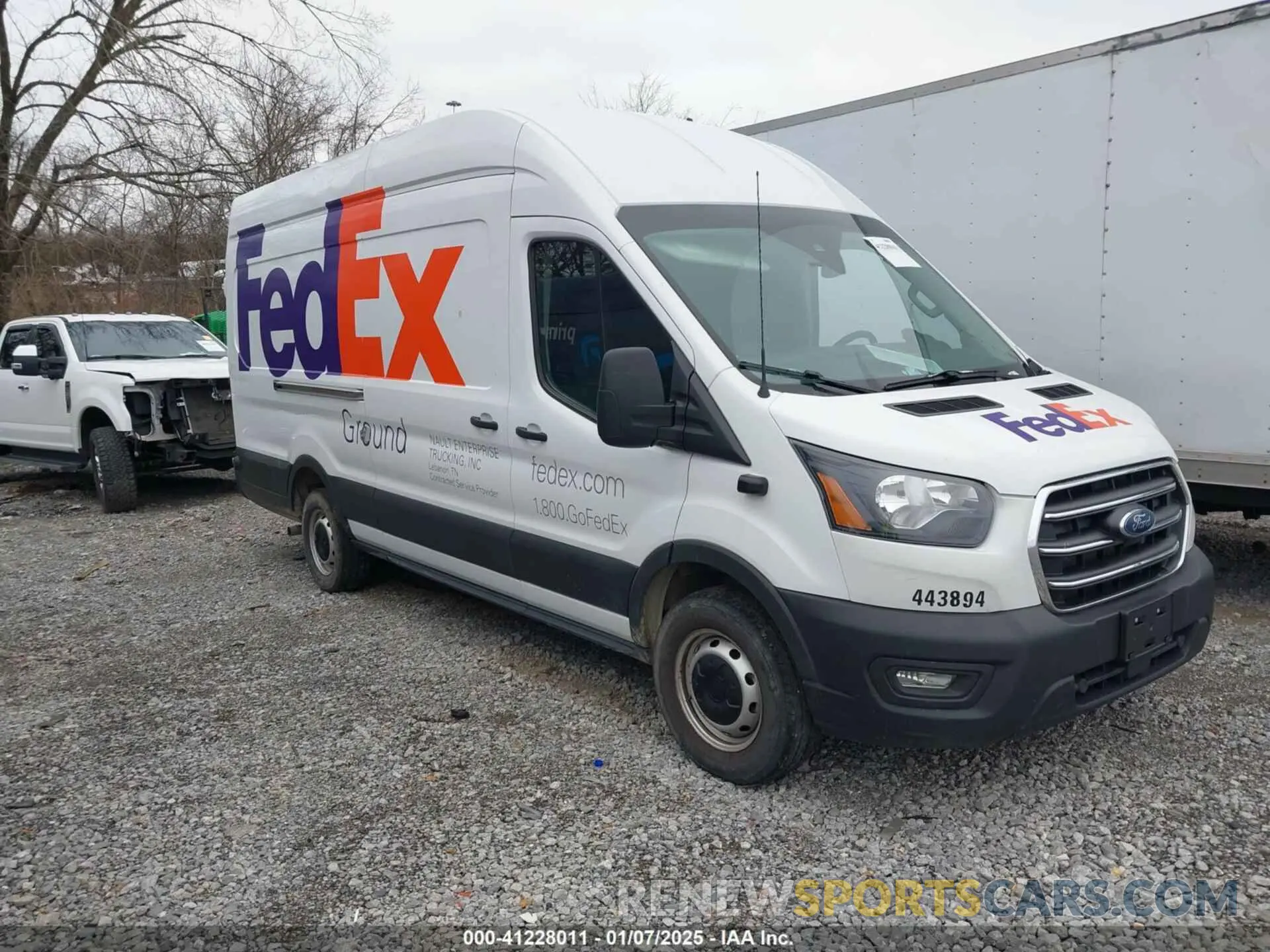 1 Photograph of a damaged car 1FTBW3X8XLKB37251 FORD TRANSIT-350 CARGO VAN 2020