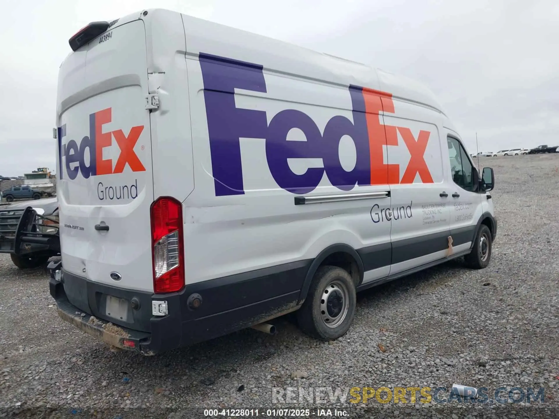 4 Photograph of a damaged car 1FTBW3X8XLKB37251 FORD TRANSIT-350 CARGO VAN 2020
