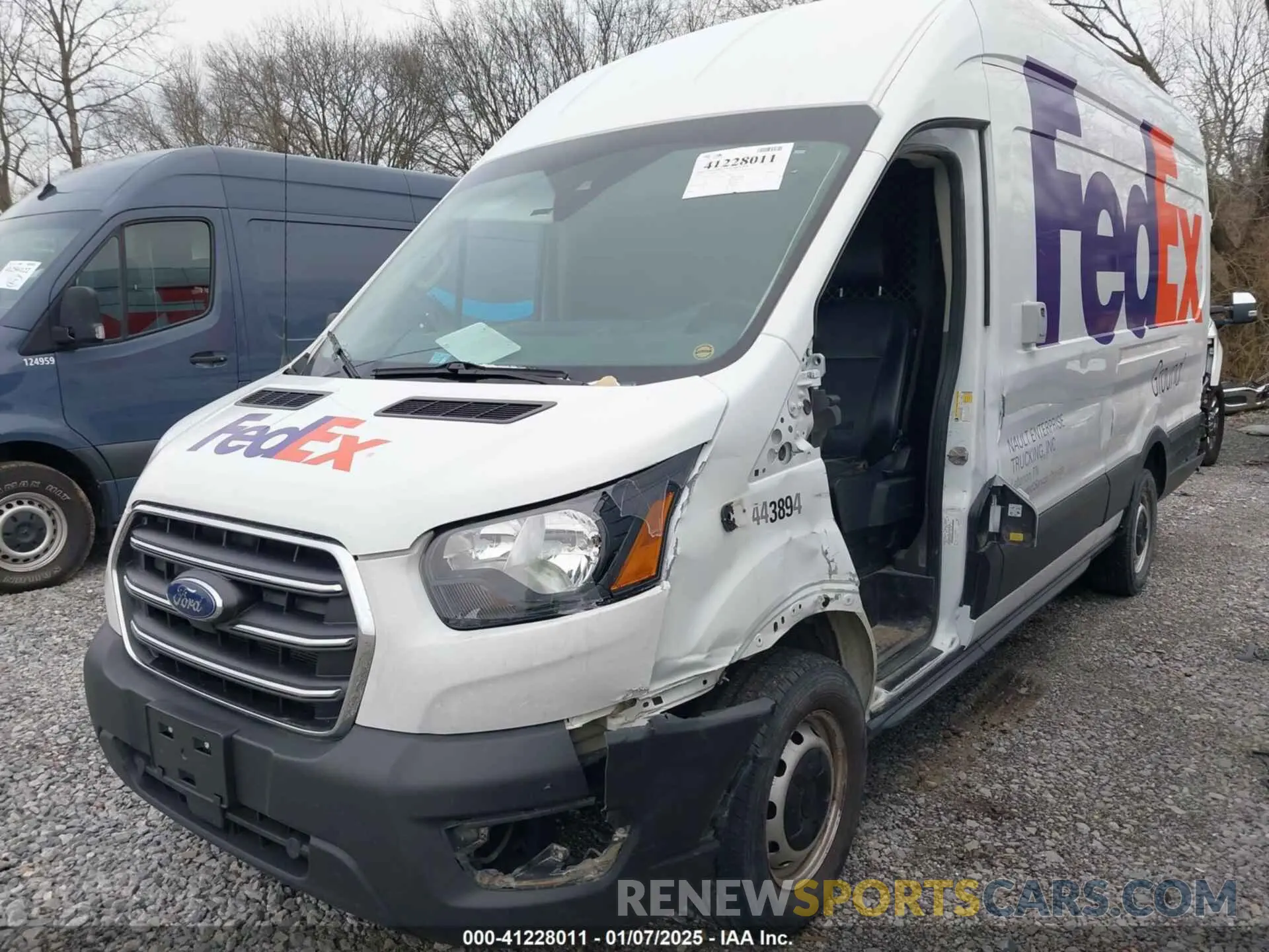 6 Photograph of a damaged car 1FTBW3X8XLKB37251 FORD TRANSIT-350 CARGO VAN 2020