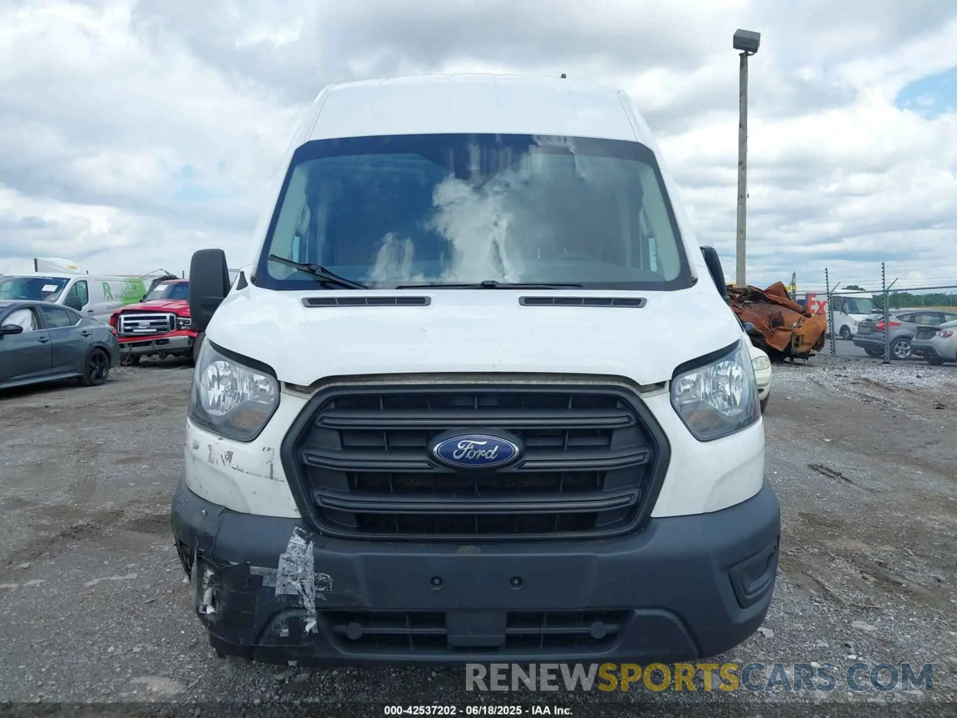 12 Photograph of a damaged car 1FTBW3XG0LKB35256 FORD TRANSIT-350 CARGO VAN 2020