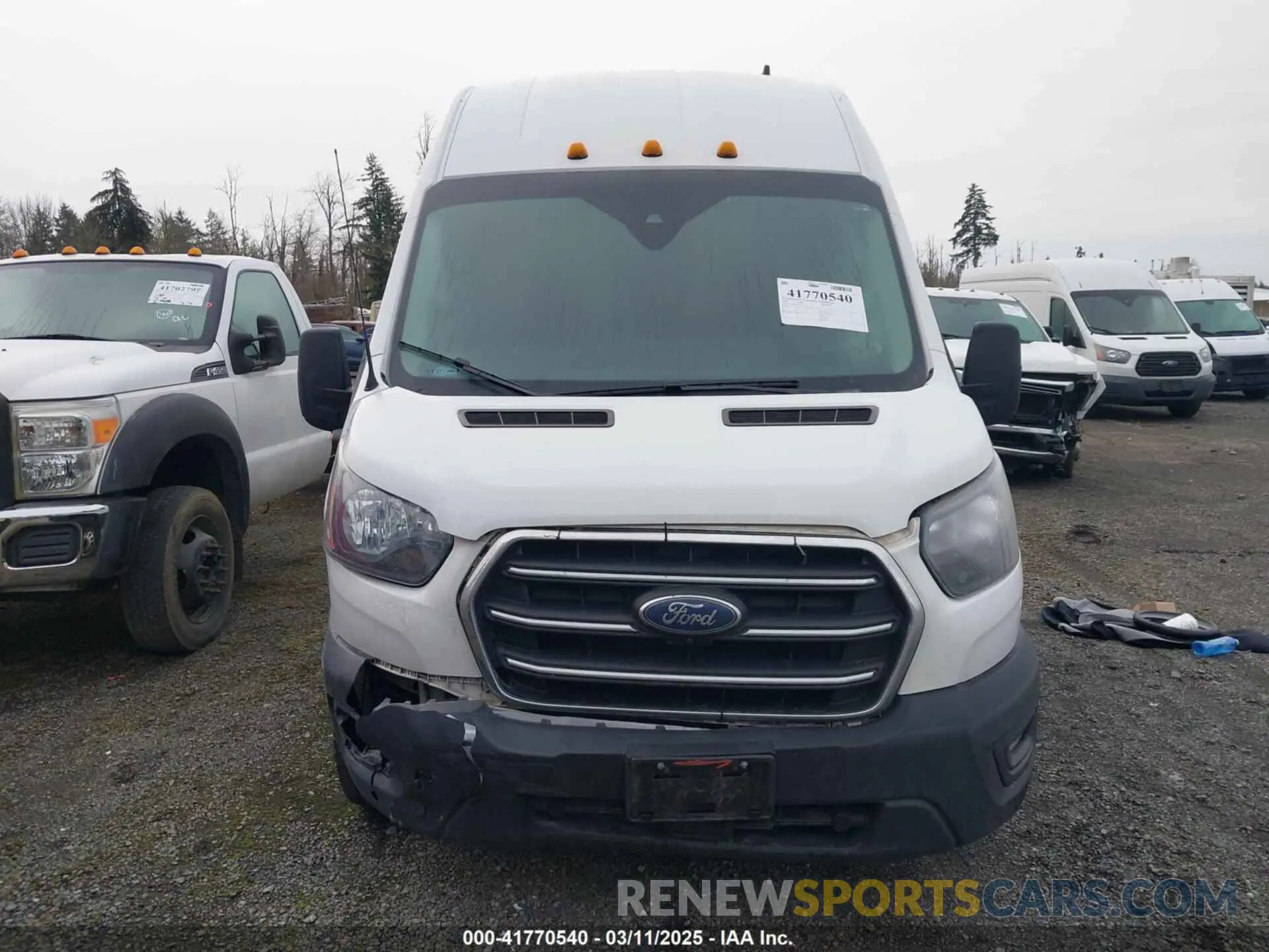 12 Photograph of a damaged car 1FTRS4UG4LKB25740 FORD TRANSIT-350 CARGO VAN 2020