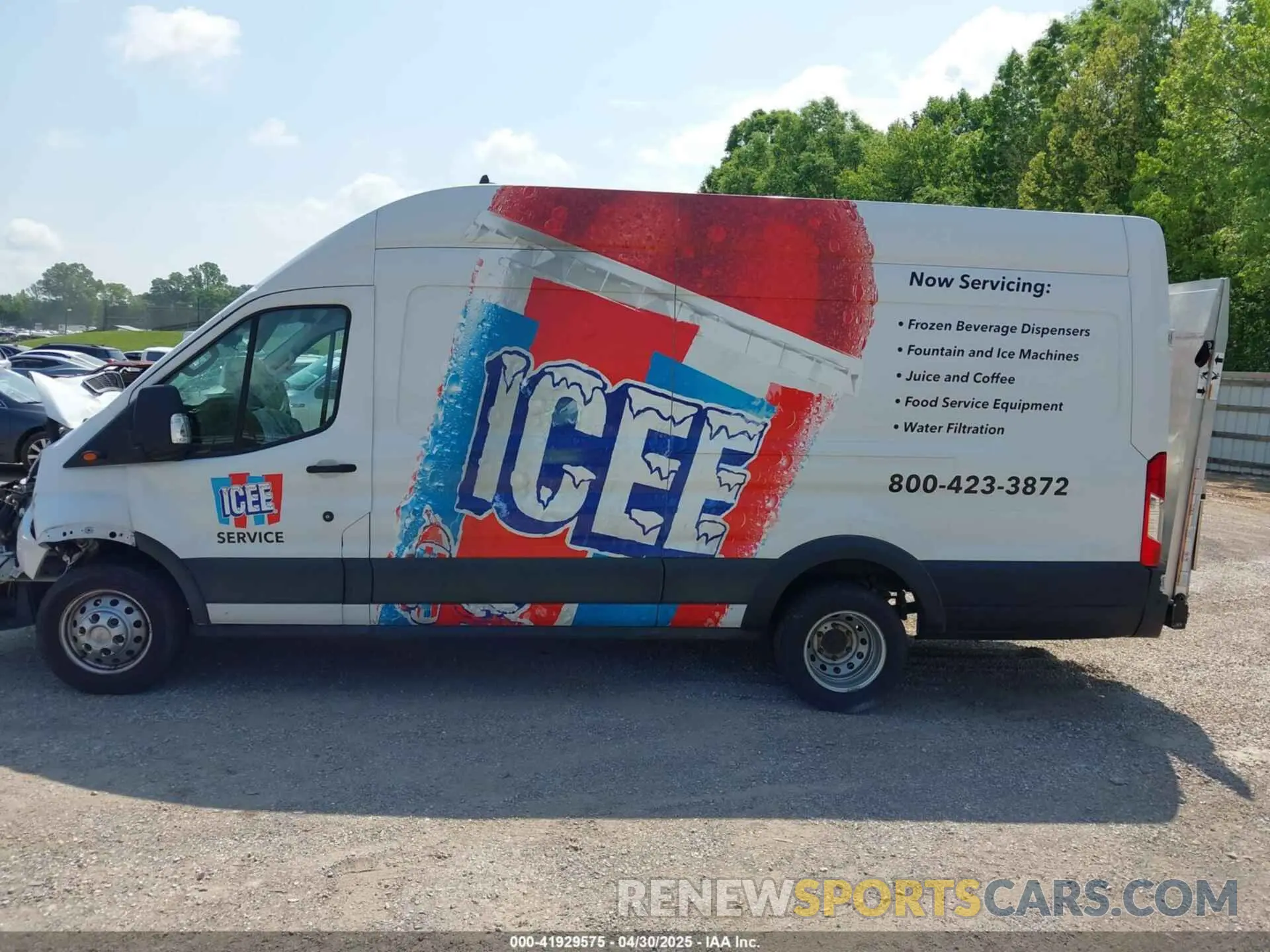 14 Photograph of a damaged car 1FTBF4X81MKA80705 FORD TRANSIT-350 CARGO VAN 2021