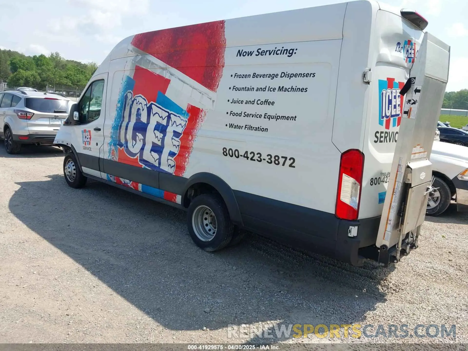 3 Photograph of a damaged car 1FTBF4X81MKA80705 FORD TRANSIT-350 CARGO VAN 2021