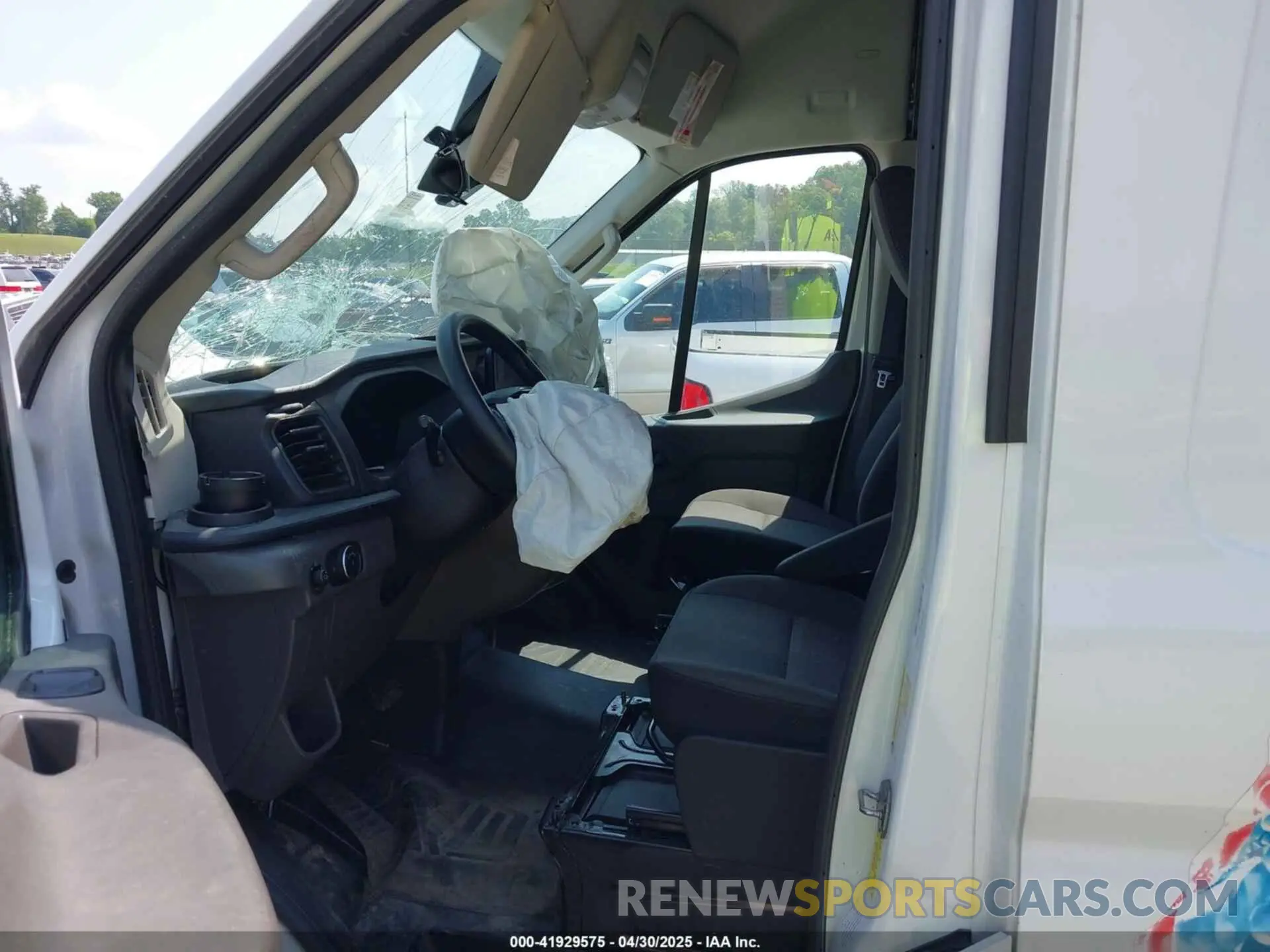 7 Photograph of a damaged car 1FTBF4X81MKA80705 FORD TRANSIT-350 CARGO VAN 2021