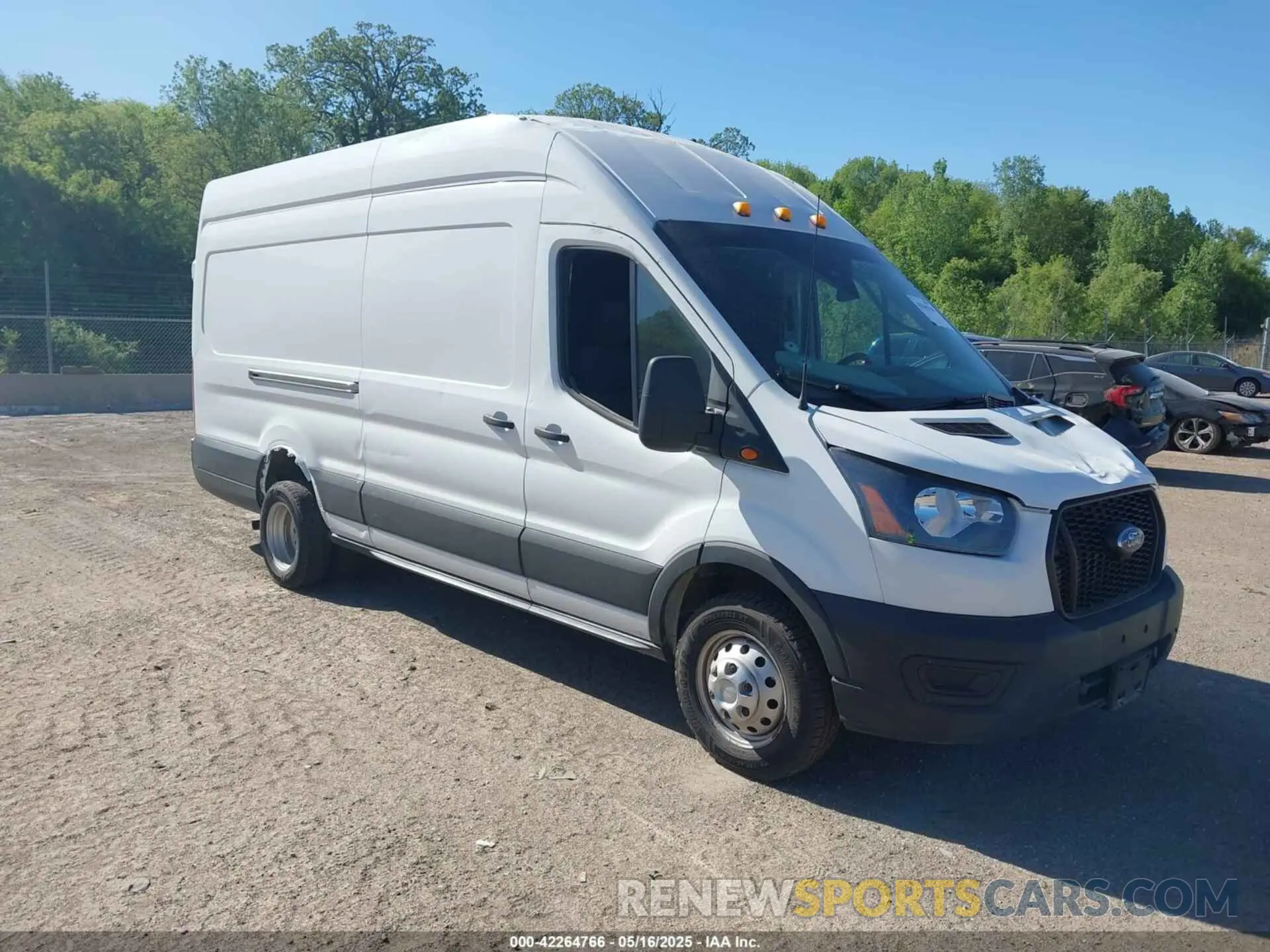 1 Photograph of a damaged car 1FTBF4XG6MKA37193 FORD TRANSIT-350 CARGO VAN 2021