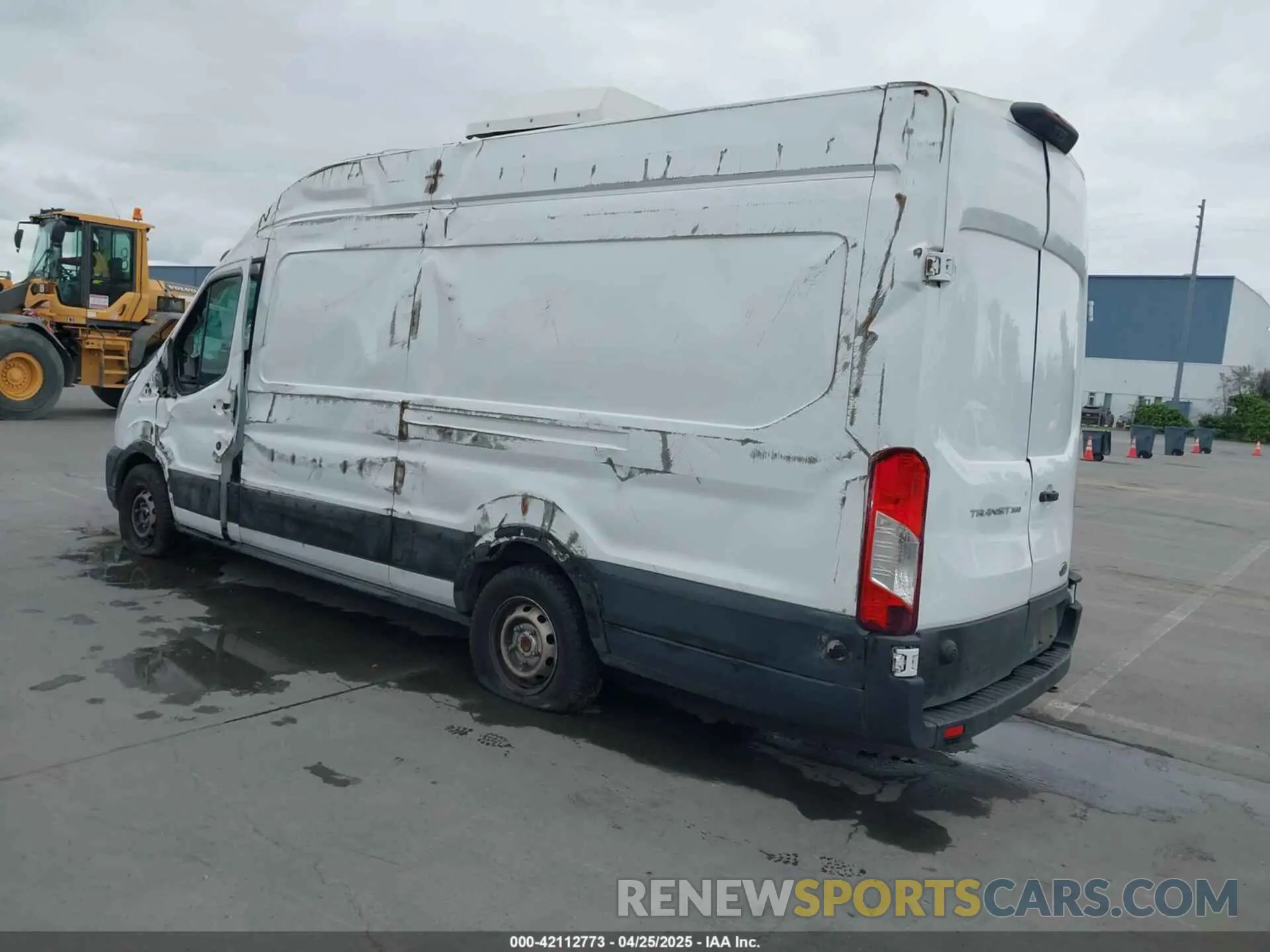3 Photograph of a damaged car 1FTBW3X87MKA75793 FORD TRANSIT-350 CARGO VAN 2021