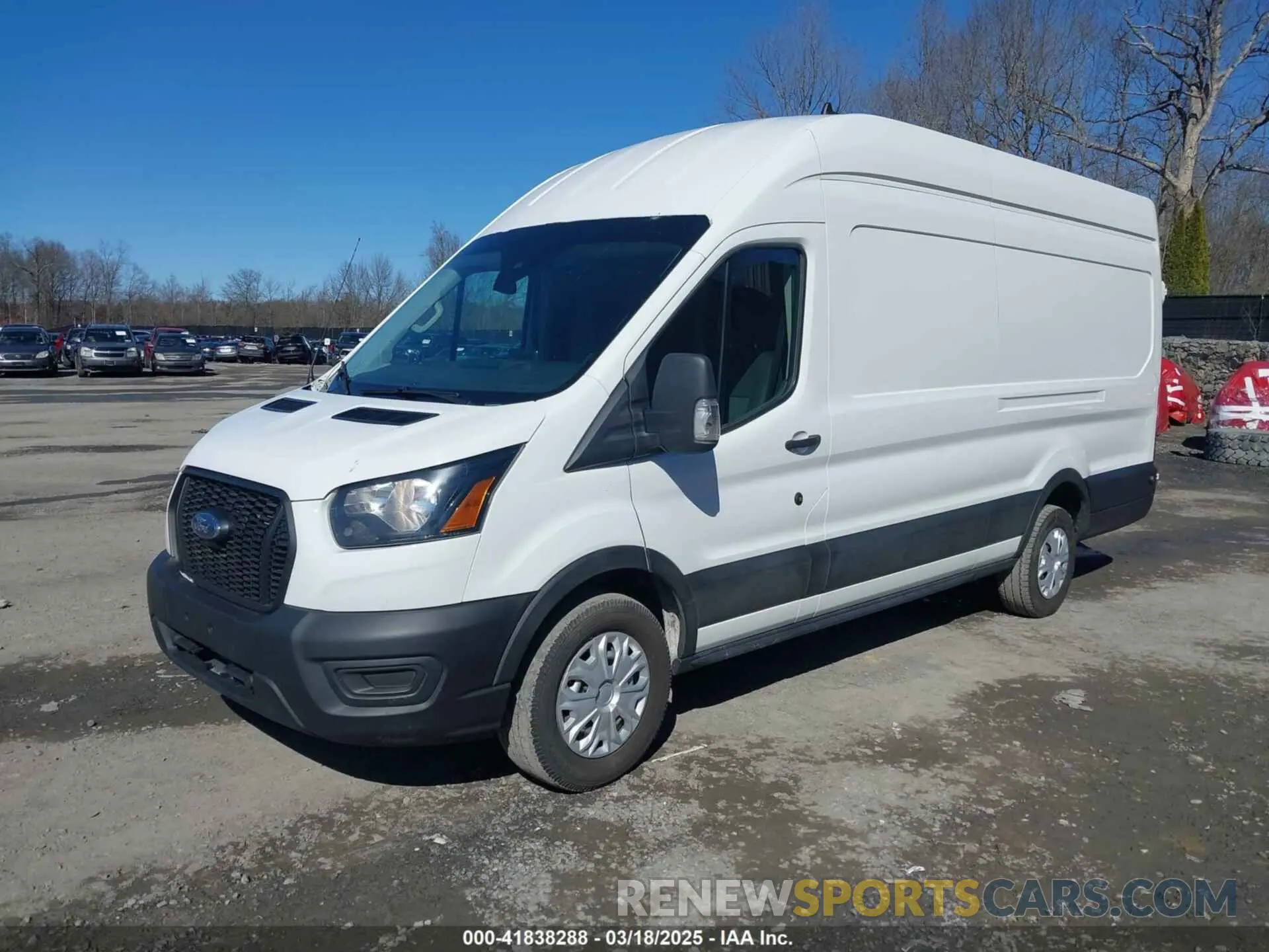 2 Photograph of a damaged car 1FTBW3XG9MKA38848 FORD TRANSIT-350 CARGO VAN 2021
