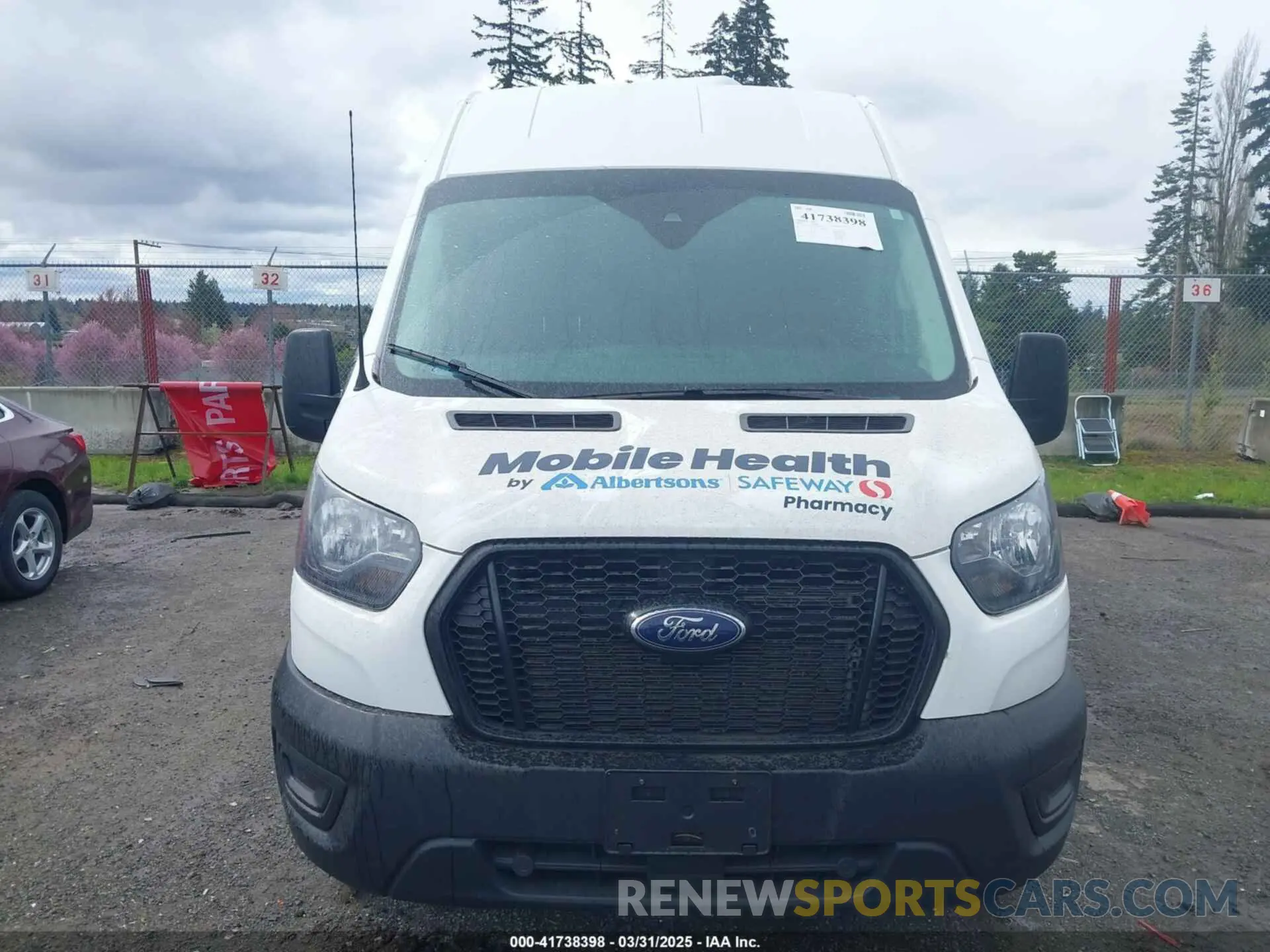 12 Photograph of a damaged car 1FTBW3U85NKA85308 FORD TRANSIT-350 CARGO VAN 2022