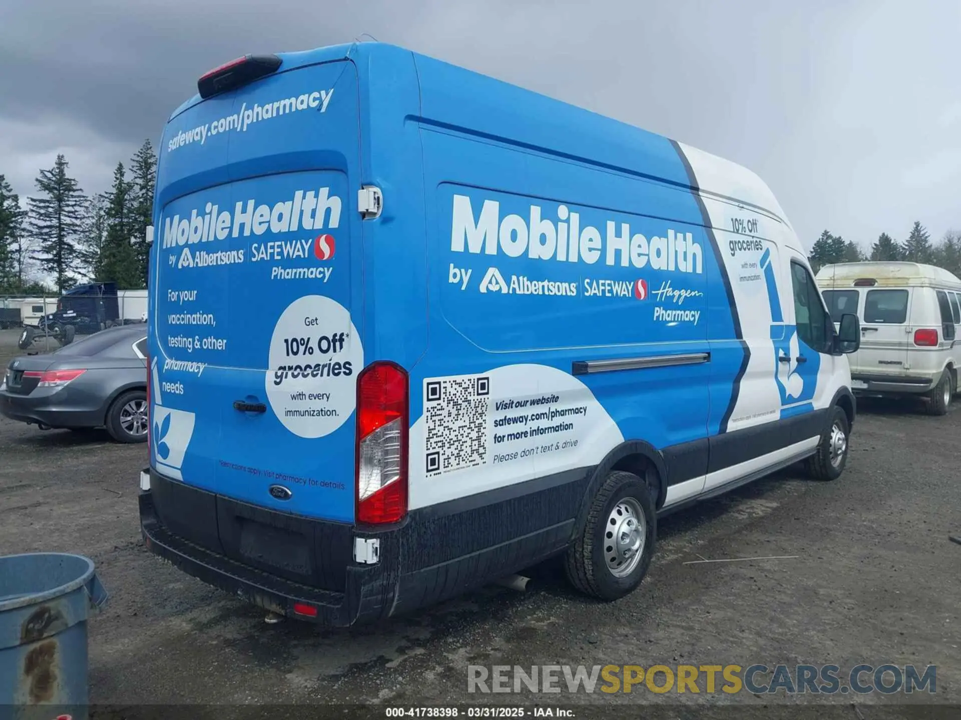 4 Photograph of a damaged car 1FTBW3U85NKA85308 FORD TRANSIT-350 CARGO VAN 2022
