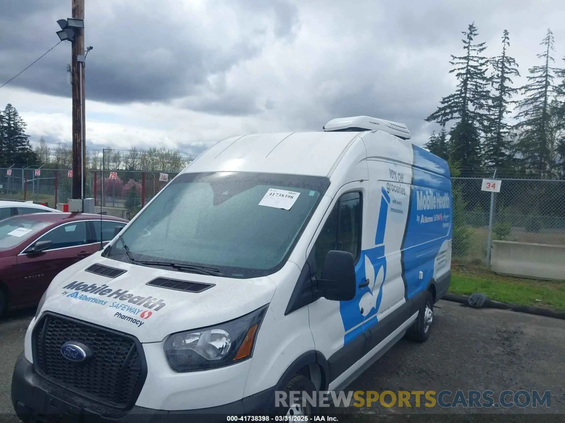 6 Photograph of a damaged car 1FTBW3U85NKA85308 FORD TRANSIT-350 CARGO VAN 2022