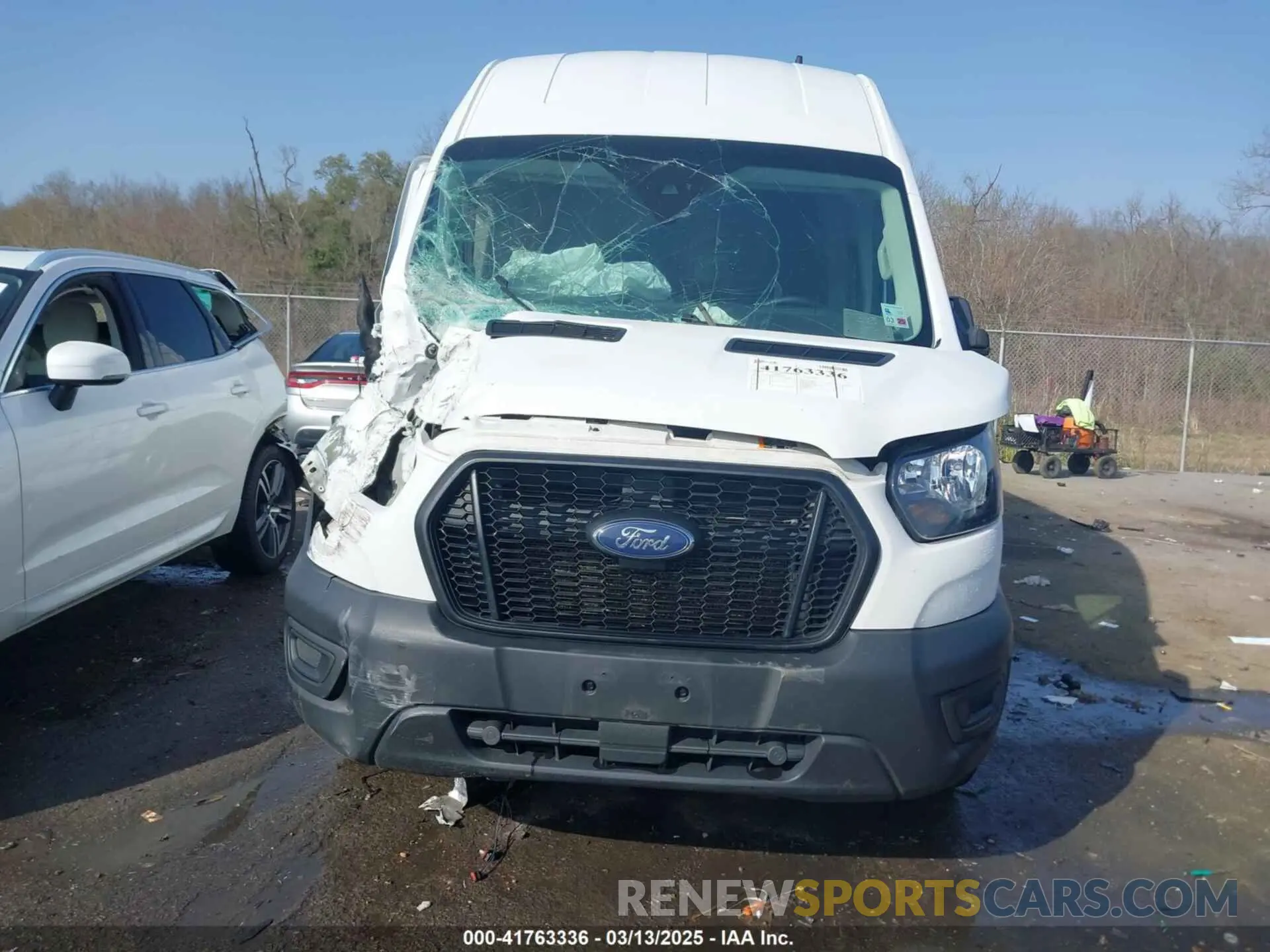 12 Photograph of a damaged car 1FTBW3X81NKA04543 FORD TRANSIT-350 CARGO VAN 2022