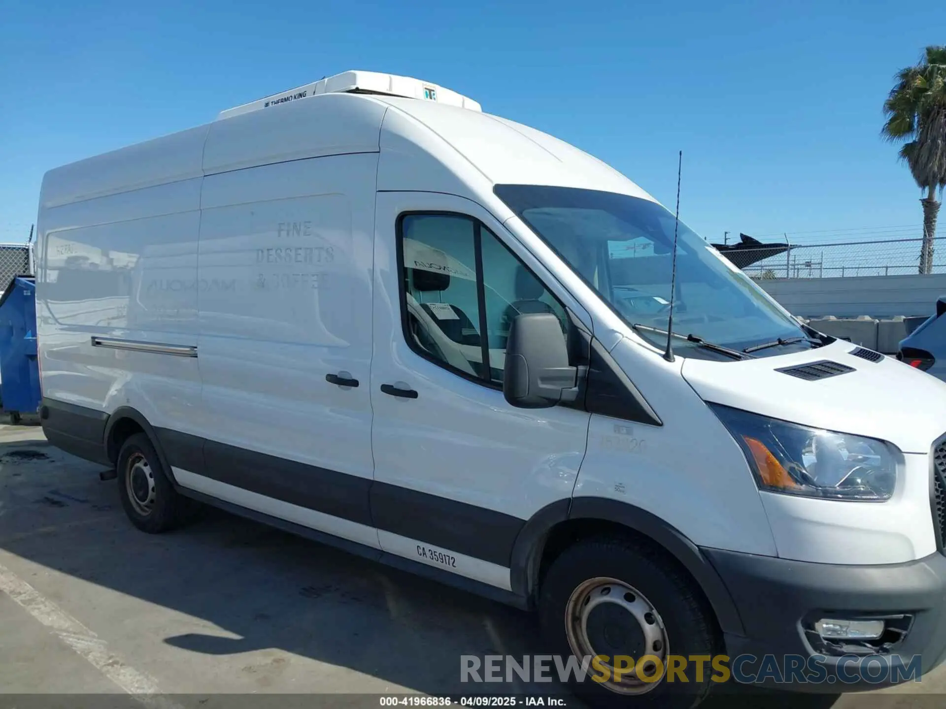 13 Photograph of a damaged car 1FTBW3X83NKA36099 FORD TRANSIT-350 CARGO VAN 2022