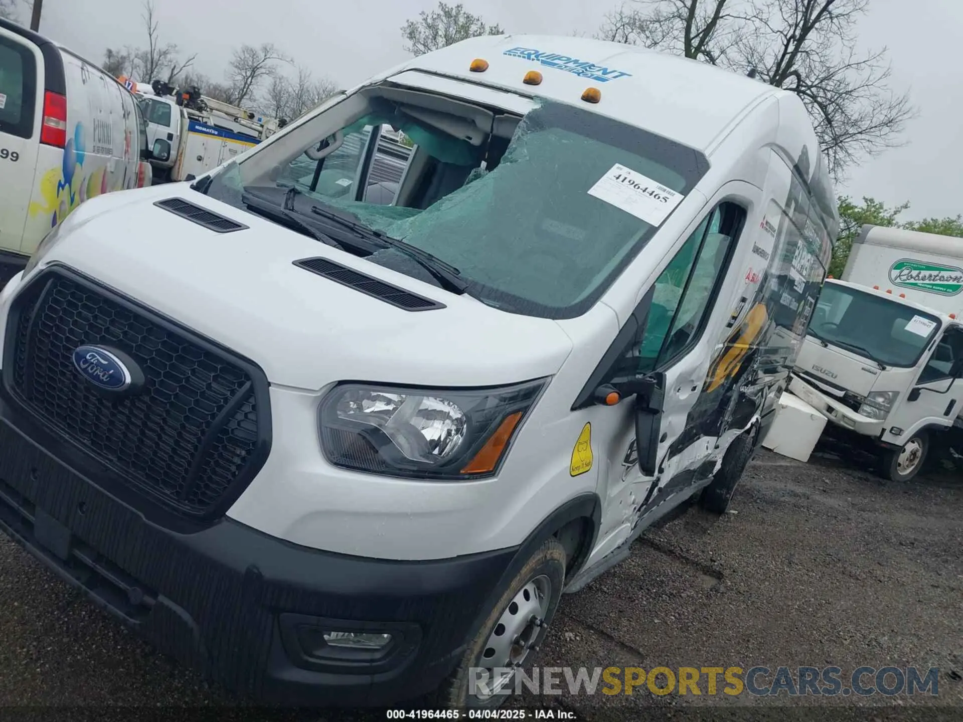 2 Photograph of a damaged car 1FTBF4XG0PKB74635 FORD TRANSIT-350 CARGO VAN 2023
