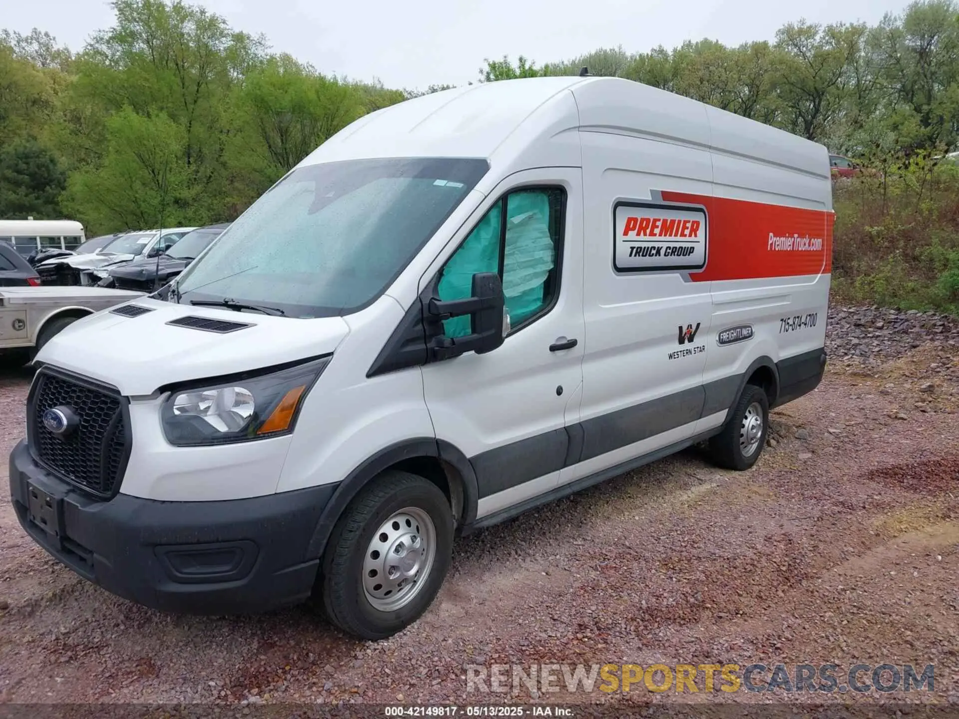 2 Photograph of a damaged car 1FTBW3U8XPKA97232 FORD TRANSIT-350 CARGO VAN 2023