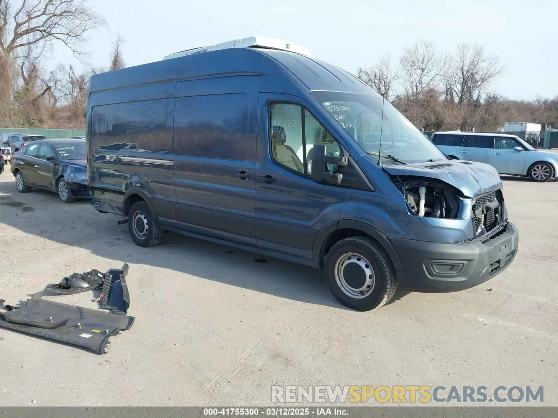1 Photograph of a damaged car 1FTBW3X85PKC12640 FORD TRANSIT-350 CARGO VAN 2023