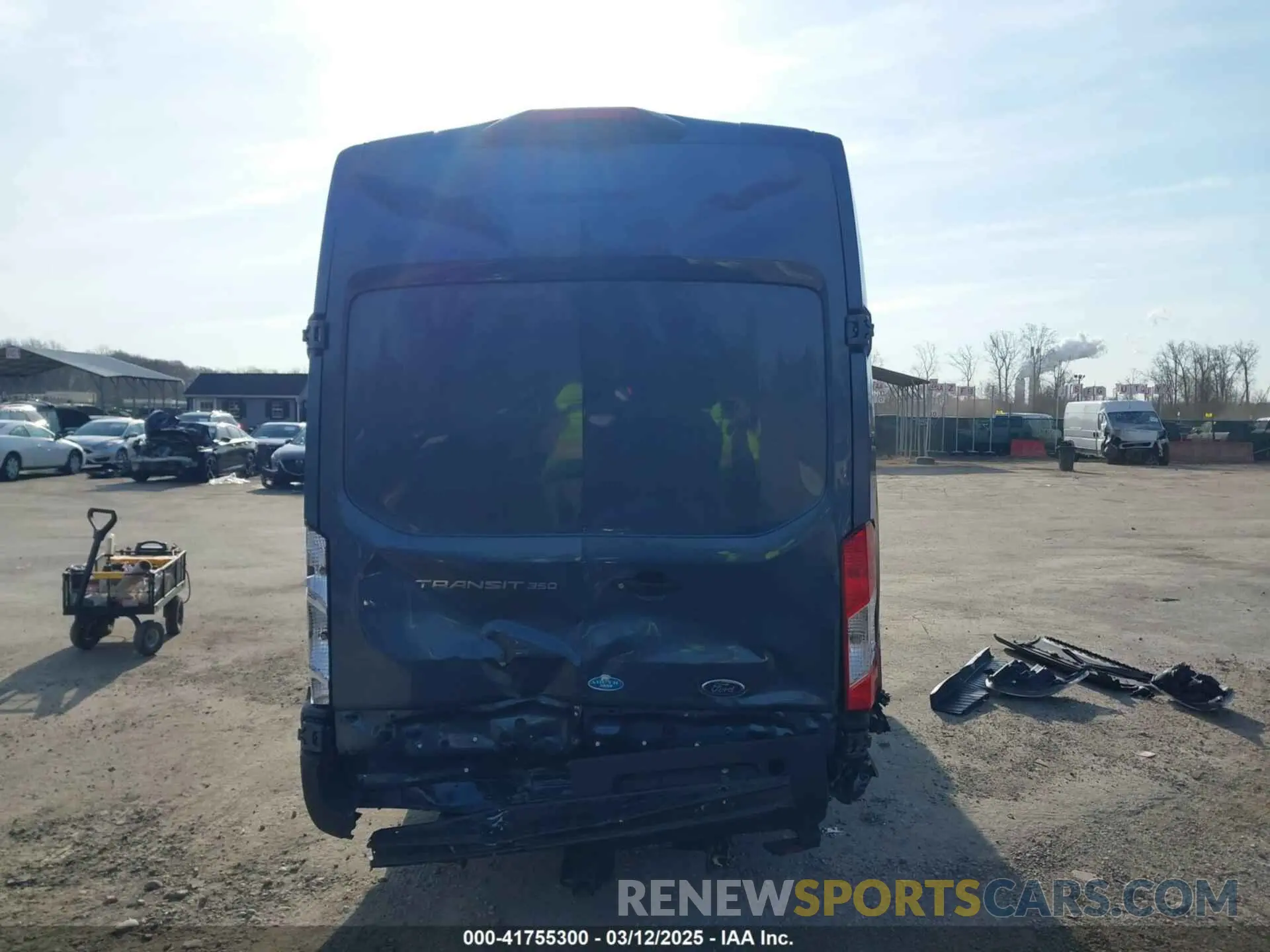 17 Photograph of a damaged car 1FTBW3X85PKC12640 FORD TRANSIT-350 CARGO VAN 2023