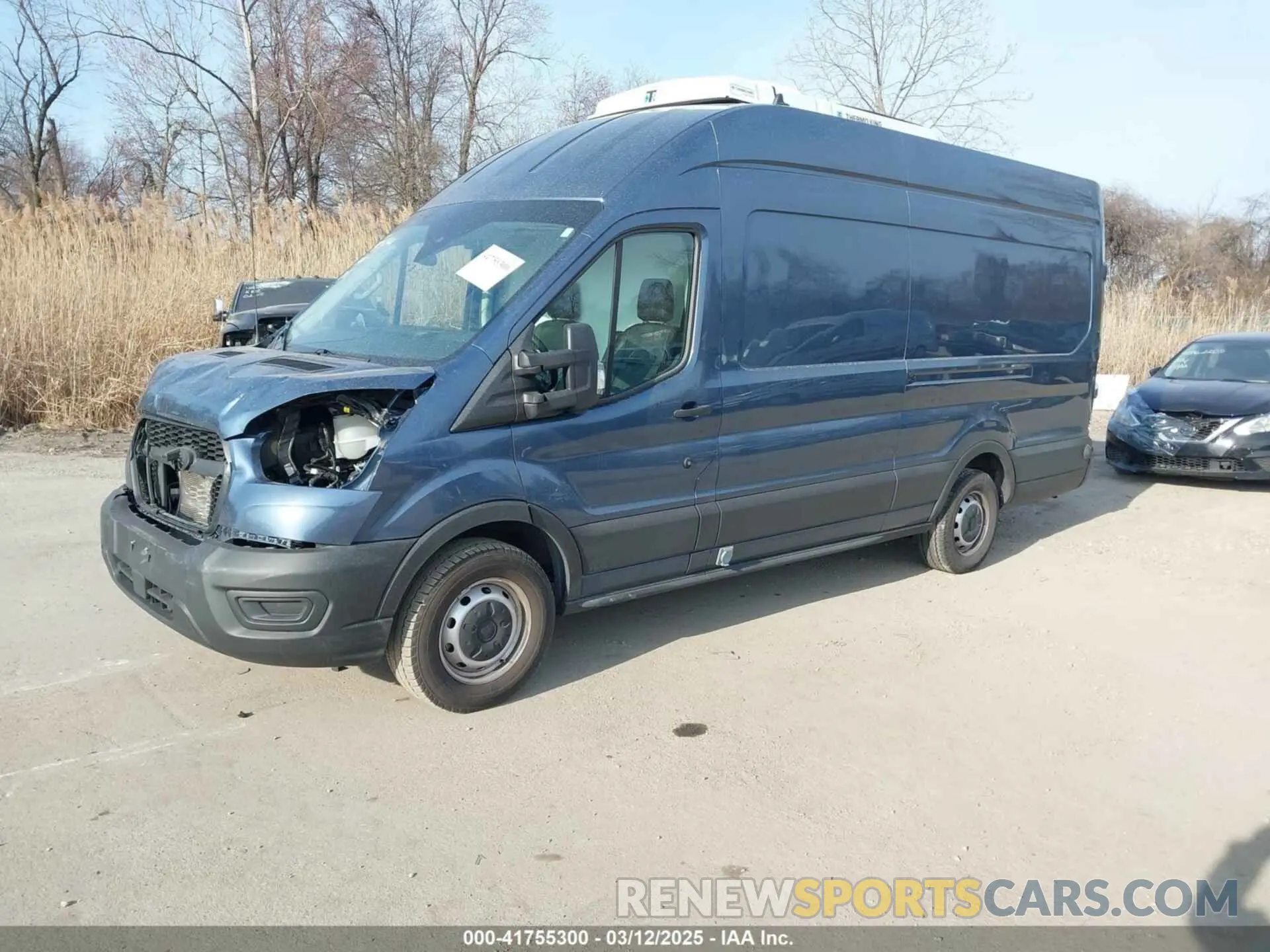 2 Photograph of a damaged car 1FTBW3X85PKC12640 FORD TRANSIT-350 CARGO VAN 2023