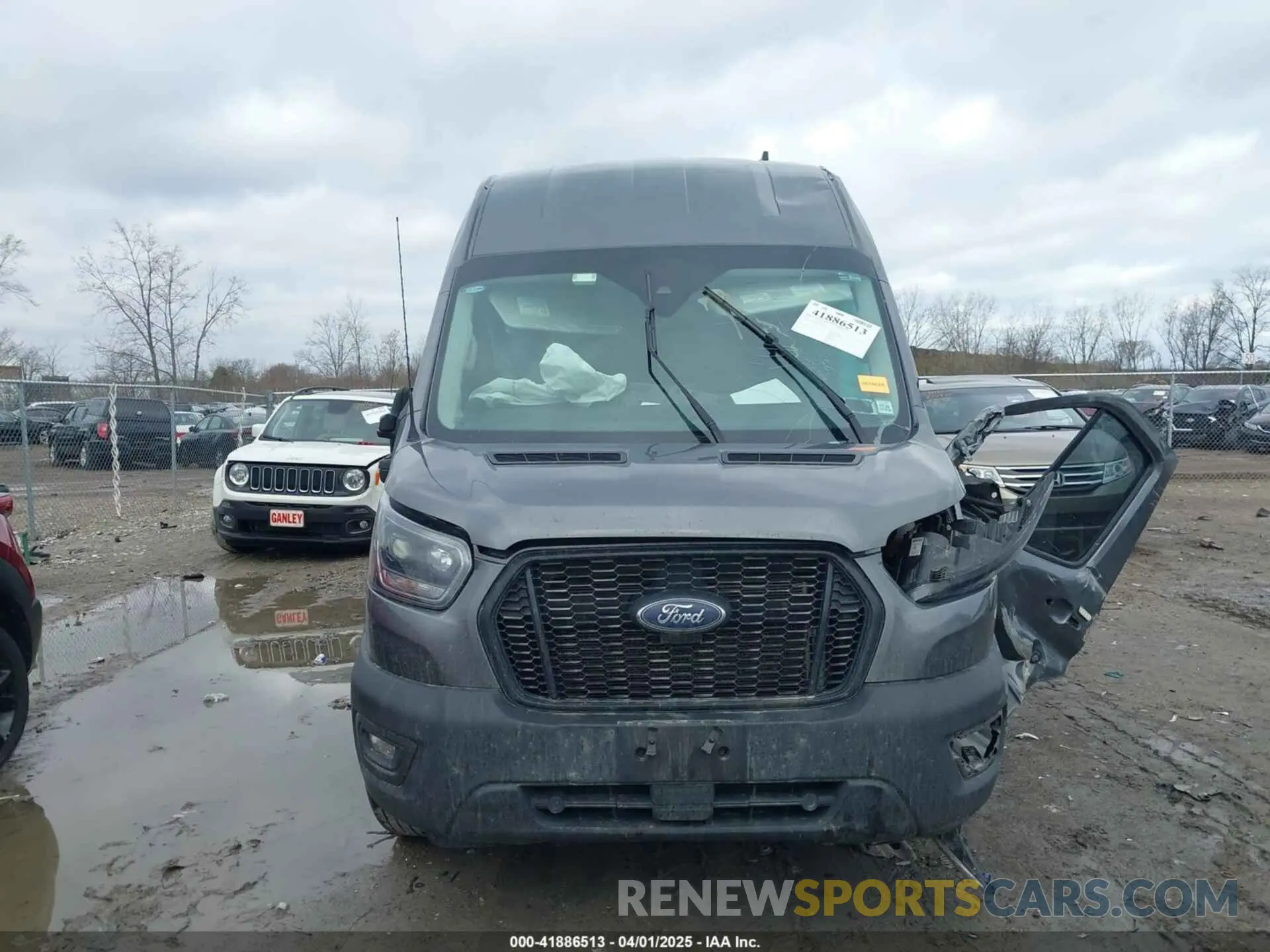 11 Photograph of a damaged car 1FTBW3X86PKC01923 FORD TRANSIT-350 CARGO VAN 2023