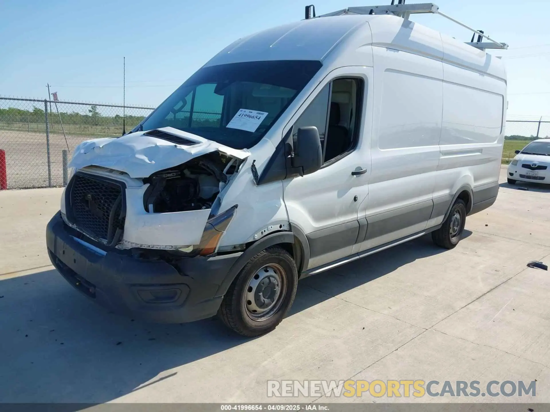 2 Photograph of a damaged car 1FTLW3X86PKC12960 FORD TRANSIT-350 CARGO VAN 2023