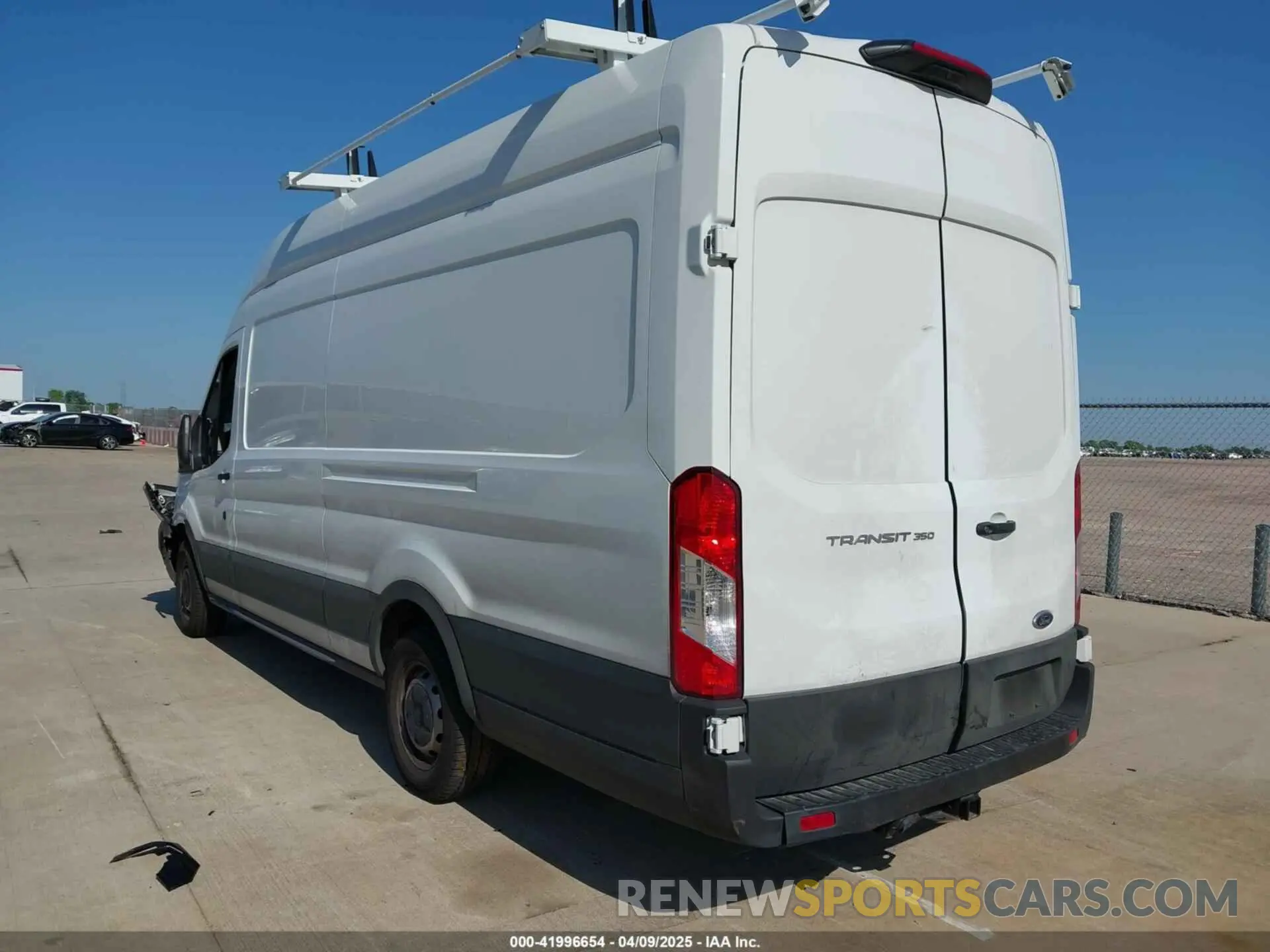 3 Photograph of a damaged car 1FTLW3X86PKC12960 FORD TRANSIT-350 CARGO VAN 2023