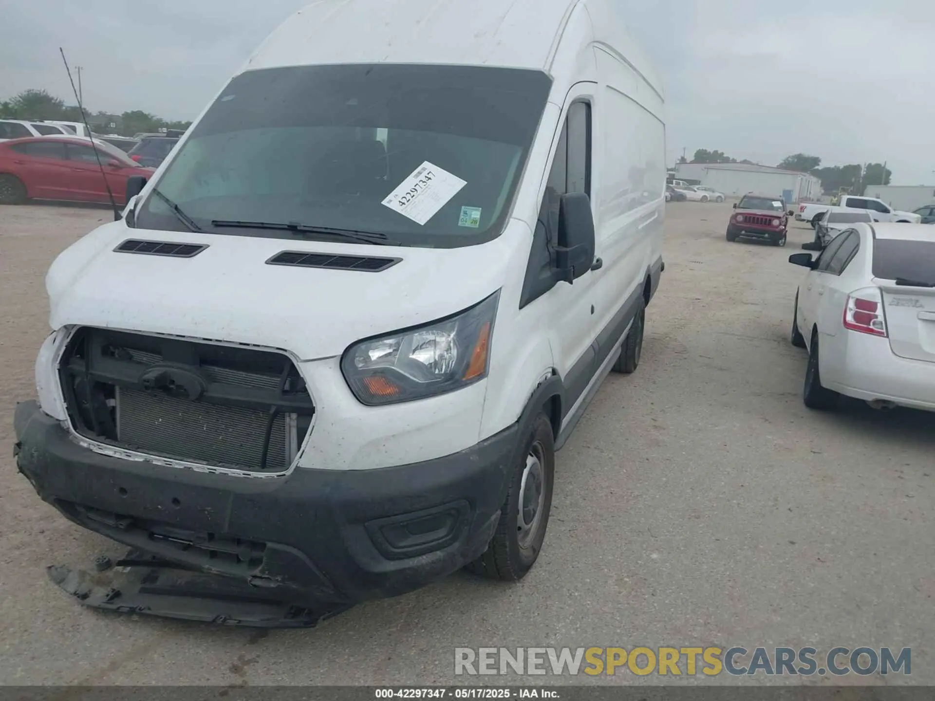 2 Photograph of a damaged car 1FTBW3XG2SKA52765 FORD TRANSIT-350 CARGO VAN 2025