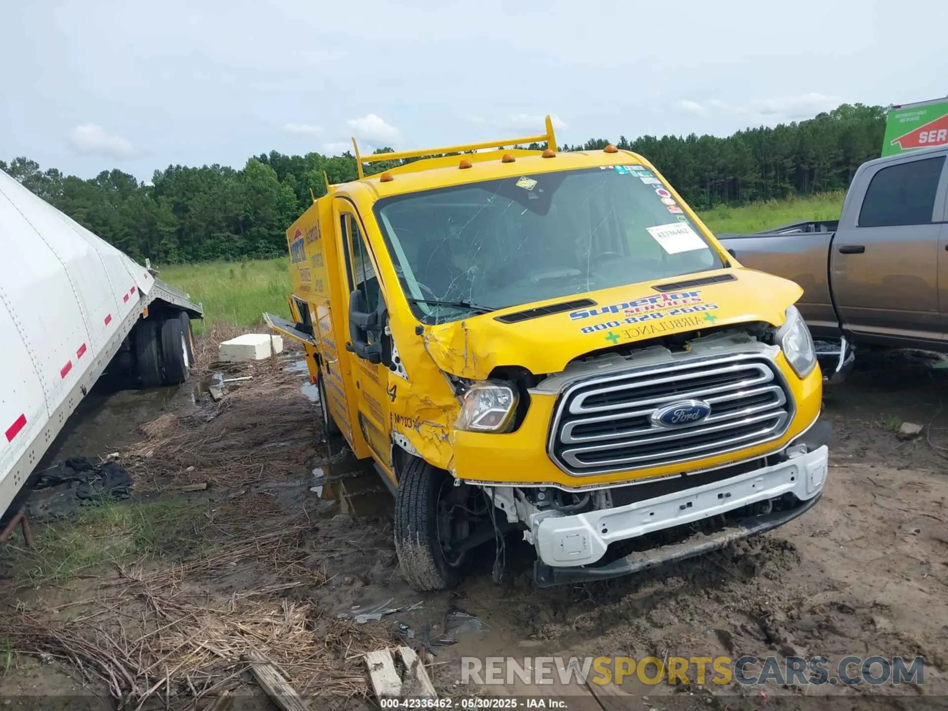 1 Photograph of a damaged car 1FDBF6PM4KKA02582 FORD TRANSIT-350 CUTAWAY 2019