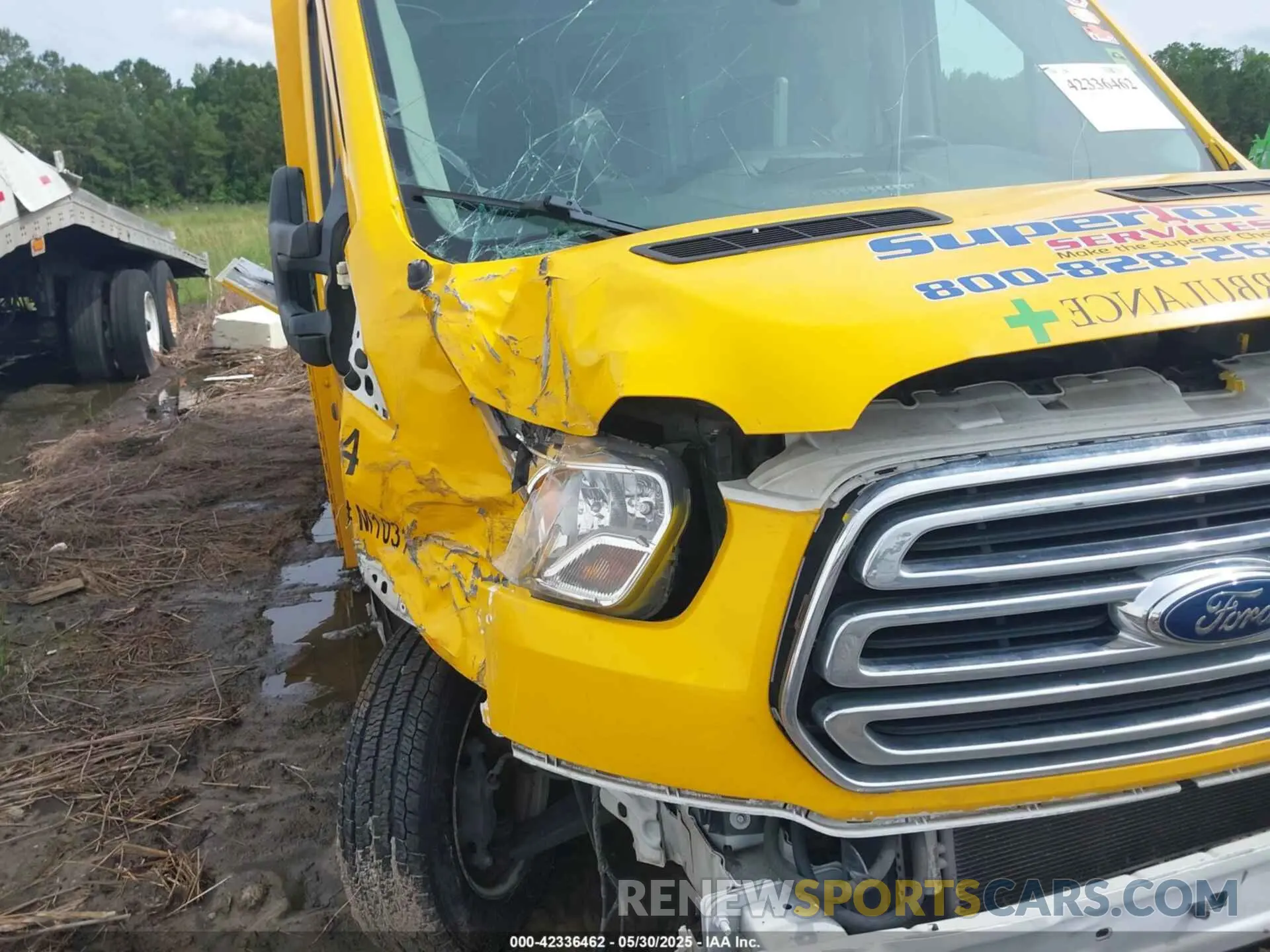 10 Photograph of a damaged car 1FDBF6PM4KKA02582 FORD TRANSIT-350 CUTAWAY 2019