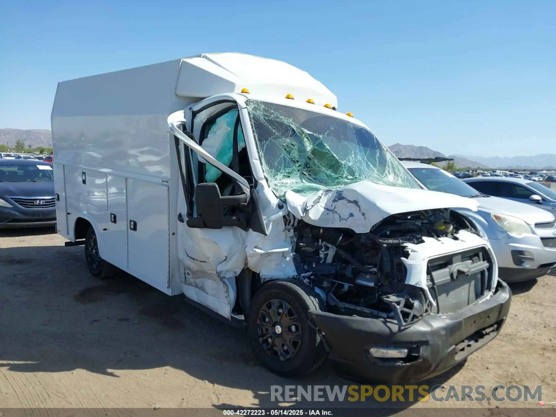 1 Photograph of a damaged car 1FDBW5P8XMKA21279 FORD TRANSIT-350 CUTAWAY 2021