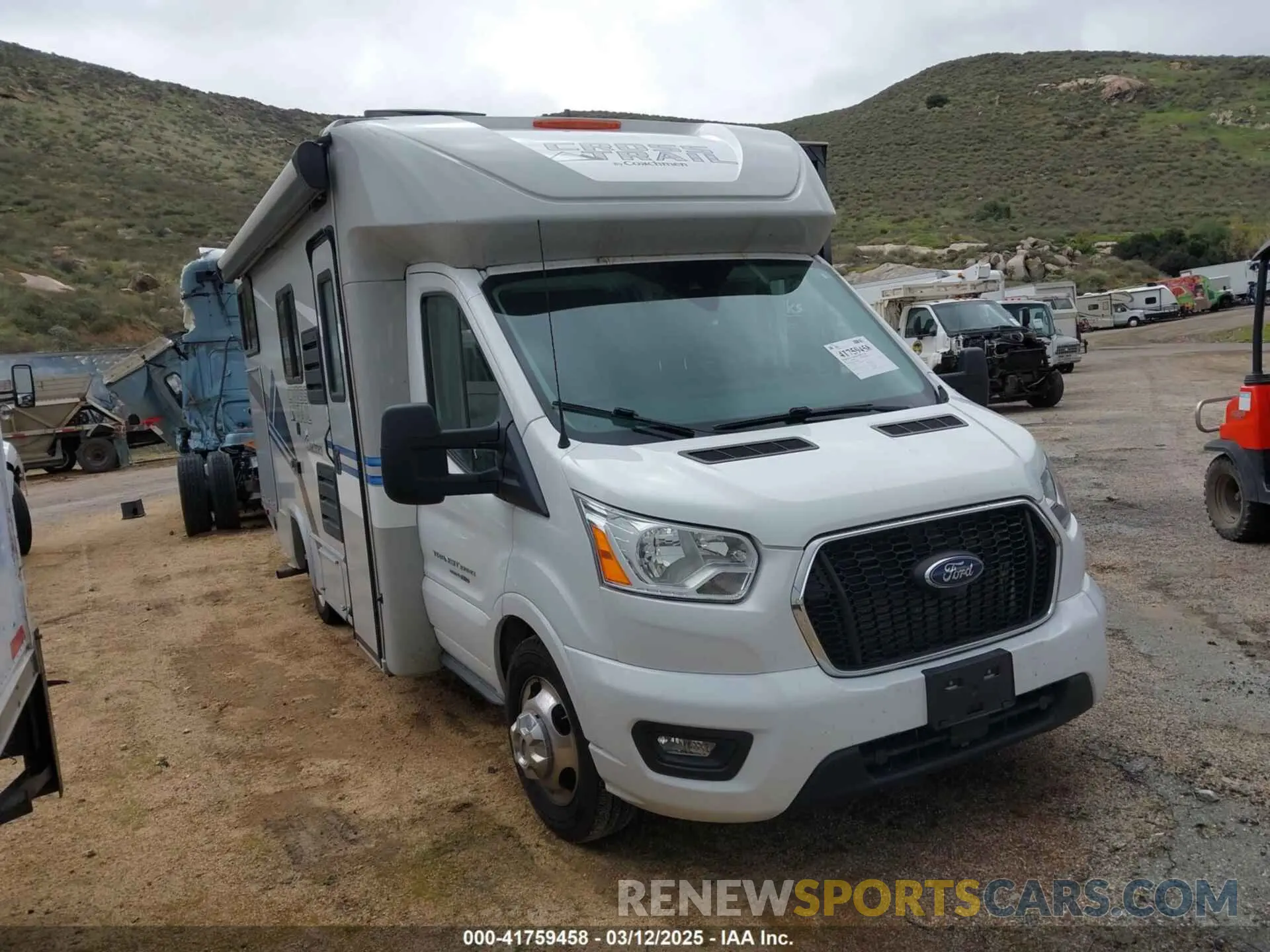 2 Photograph of a damaged car 1FDRU8PGXMKA86288 FORD TRANSIT-350 CUTAWAY 2021