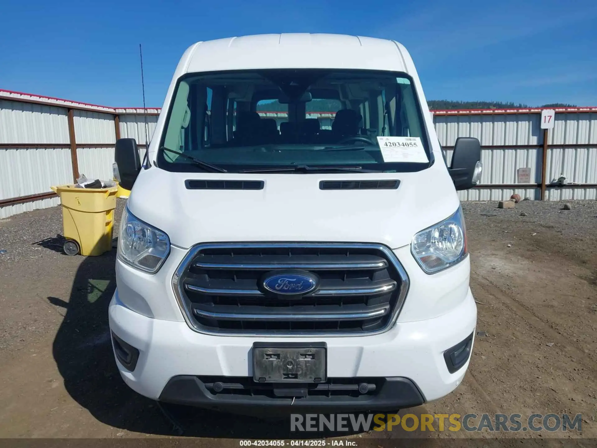 12 Photograph of a damaged car 1FBAX2C85LKA42853 FORD TRANSIT-350 PASSENGER VAN 2020