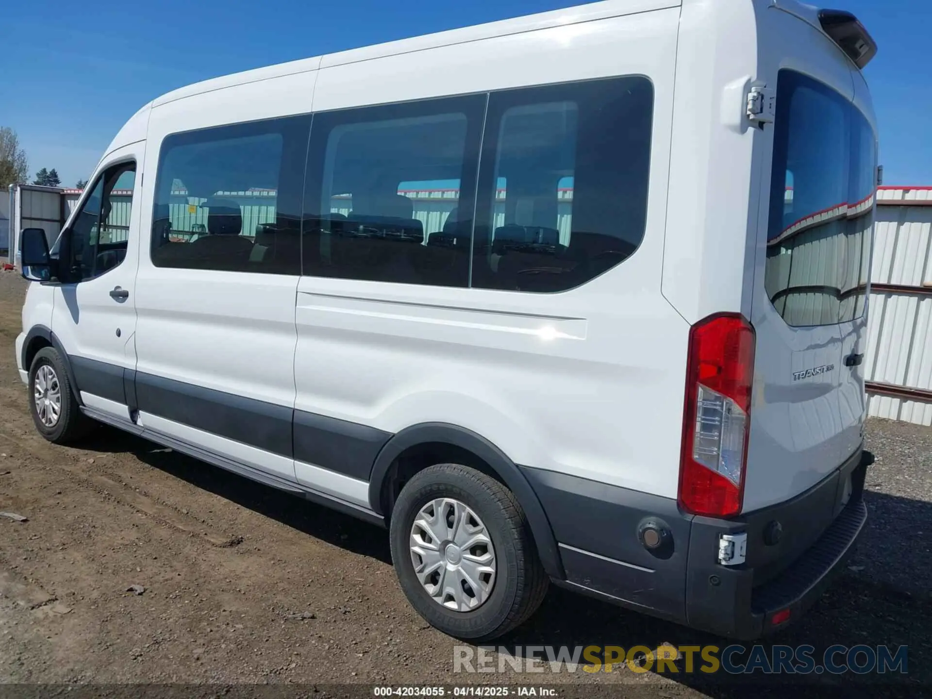 3 Photograph of a damaged car 1FBAX2C85LKA42853 FORD TRANSIT-350 PASSENGER VAN 2020